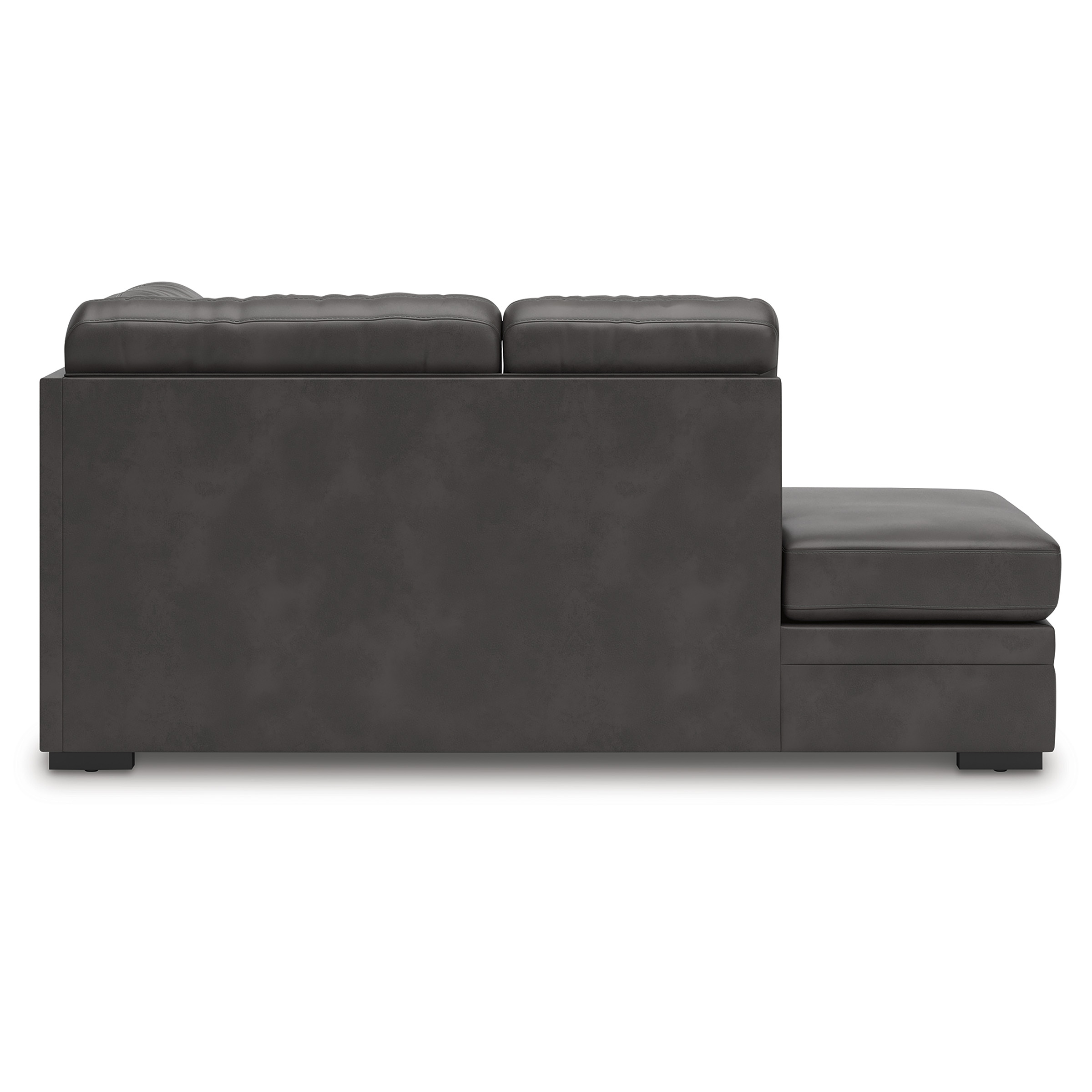 Lofton-Pike Faux Leather U-Shaped 2-Piece Sectional w/Left Arm Chaise Facing