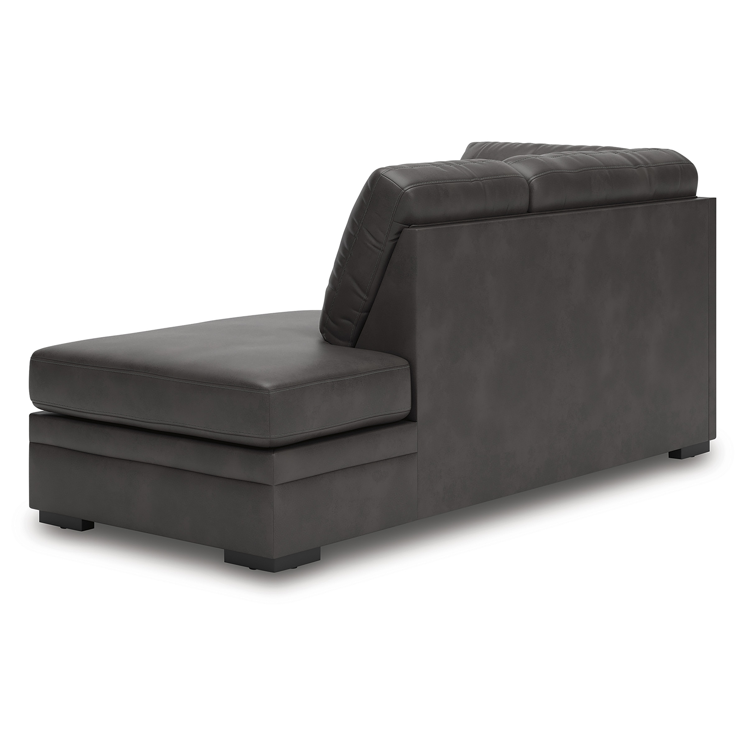 Lofton-Pike Faux Leather U-Shaped 2-Piece Sectional w/Left Arm Chaise Facing