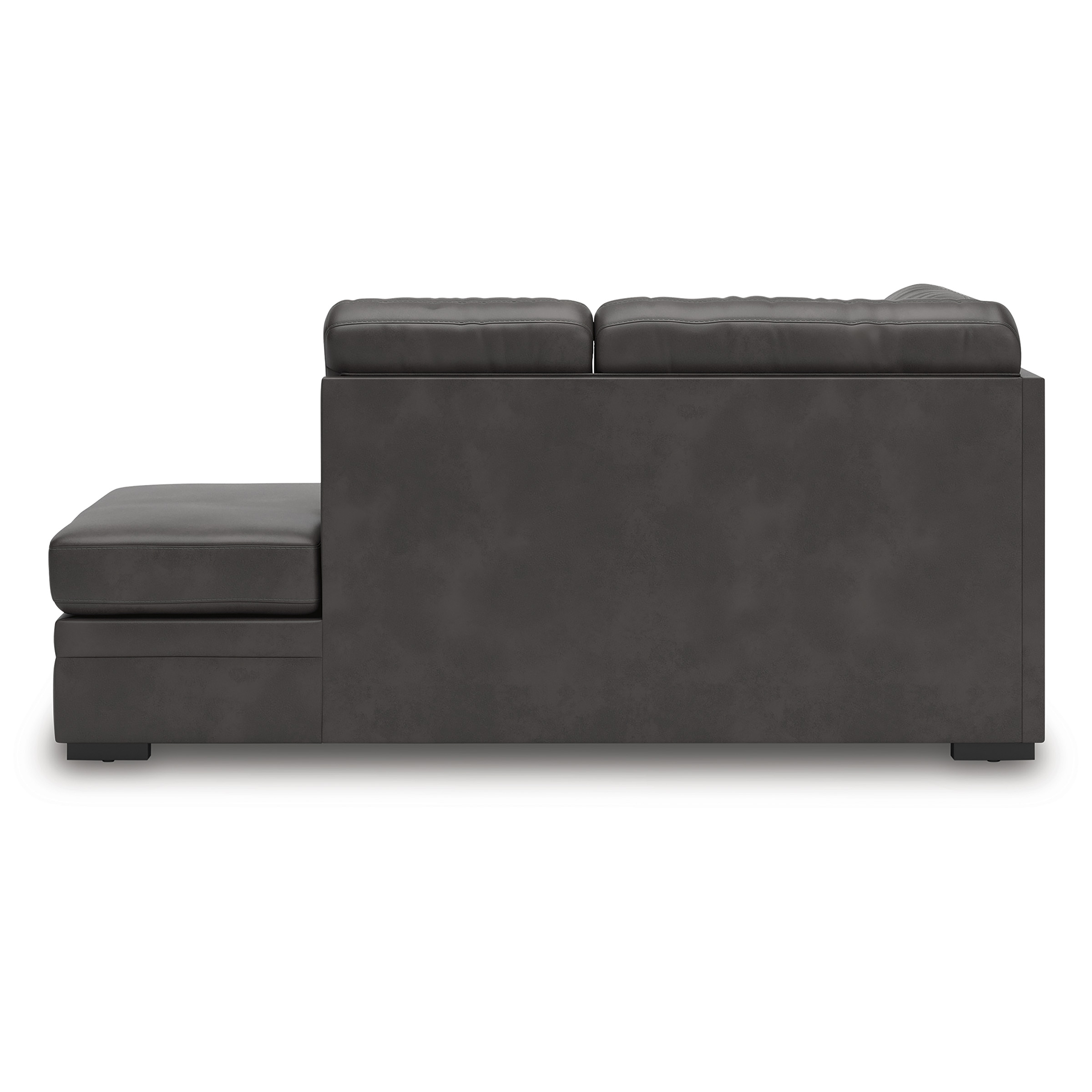 Lofton-Pike Faux Leather U-Shaped 2-Piece Sectional w/Left Arm Chaise Facing