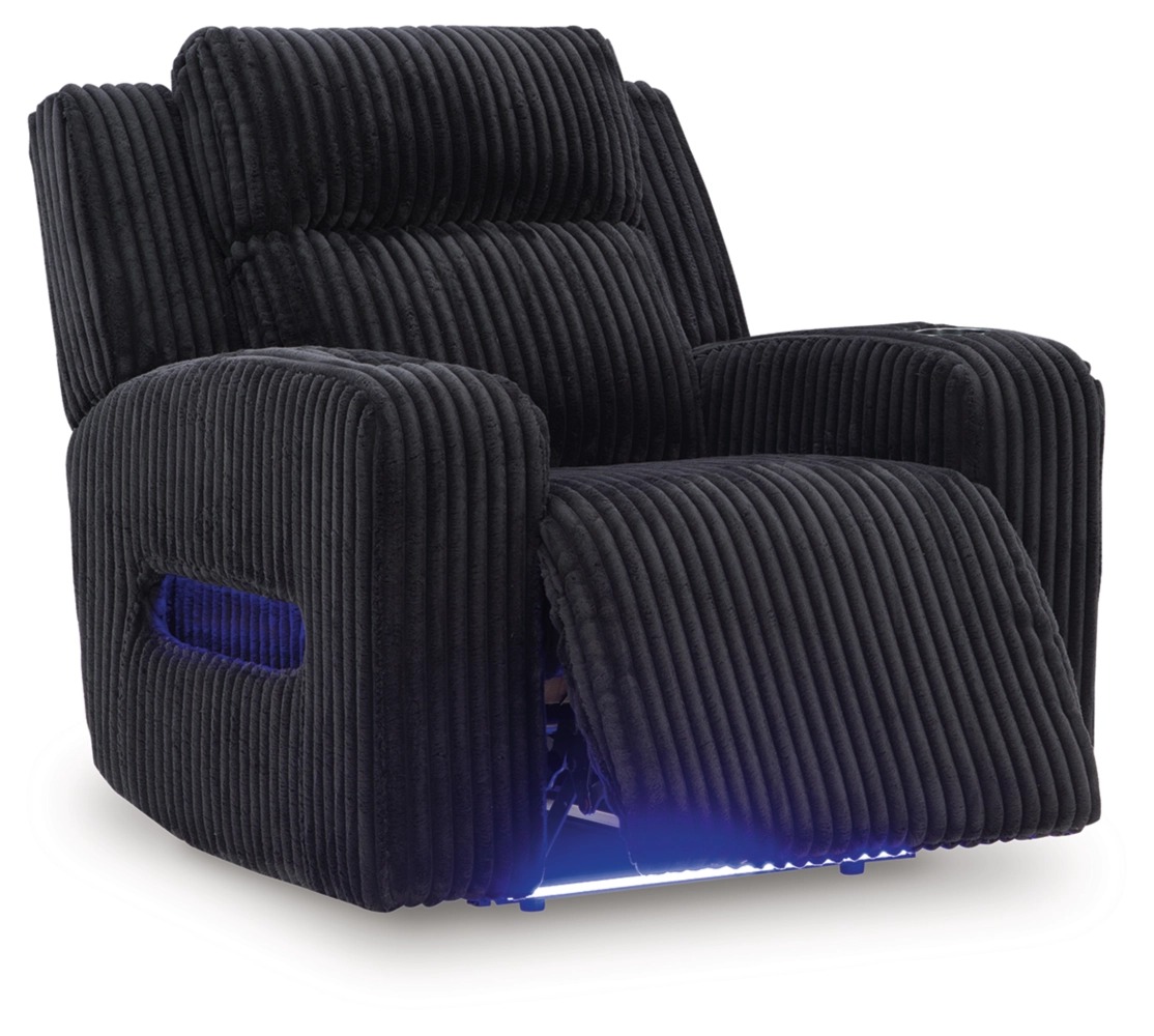 Forest Lake Polyester Power Reclining Living Room Set