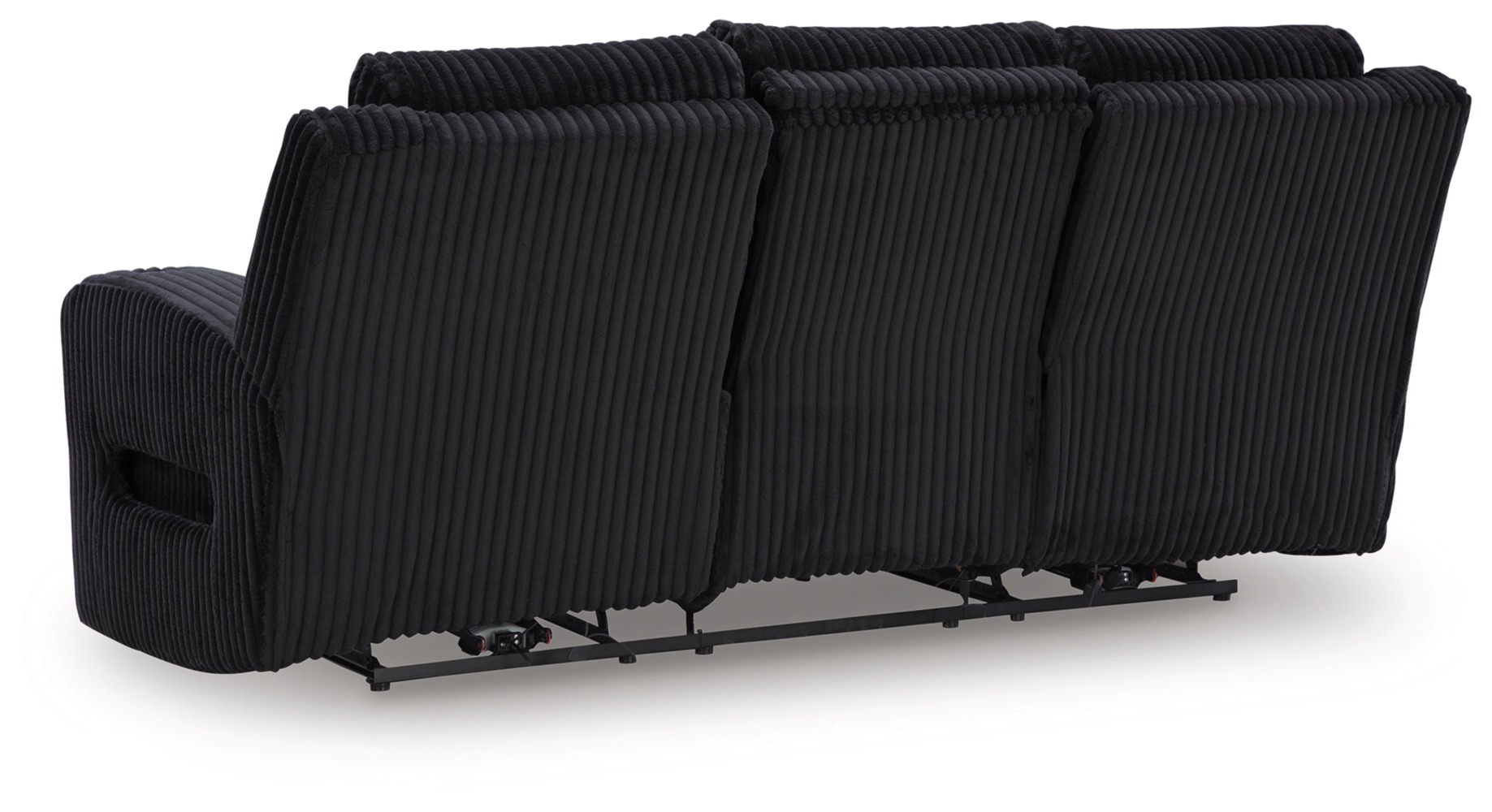 Forest Lake Polyester Power Reclining Sofa w/Adjustable Headrests