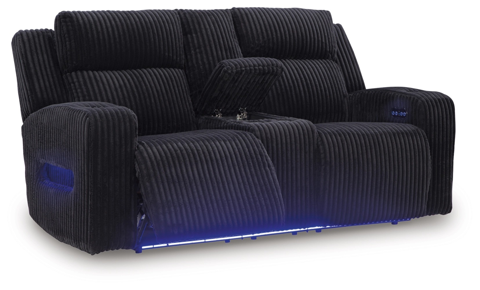 Forest Lake Polyester Power Reclining Living Room Set