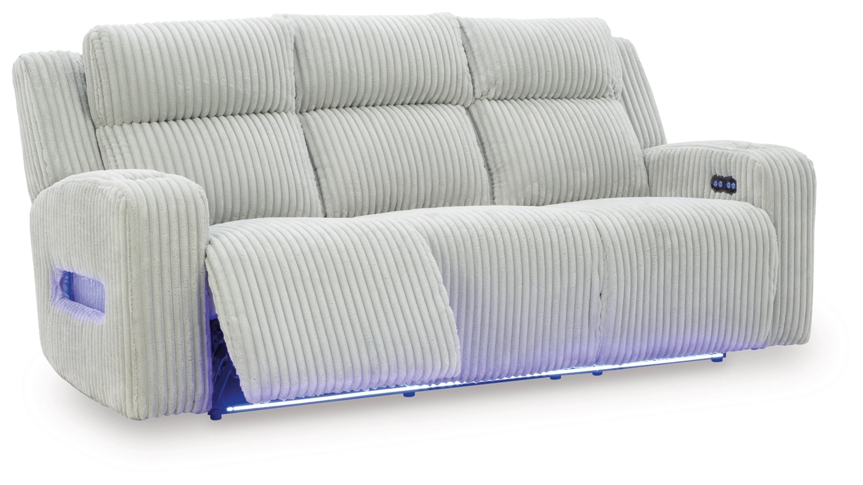 Forest Lake Polyester Power Reclining Living Room Set