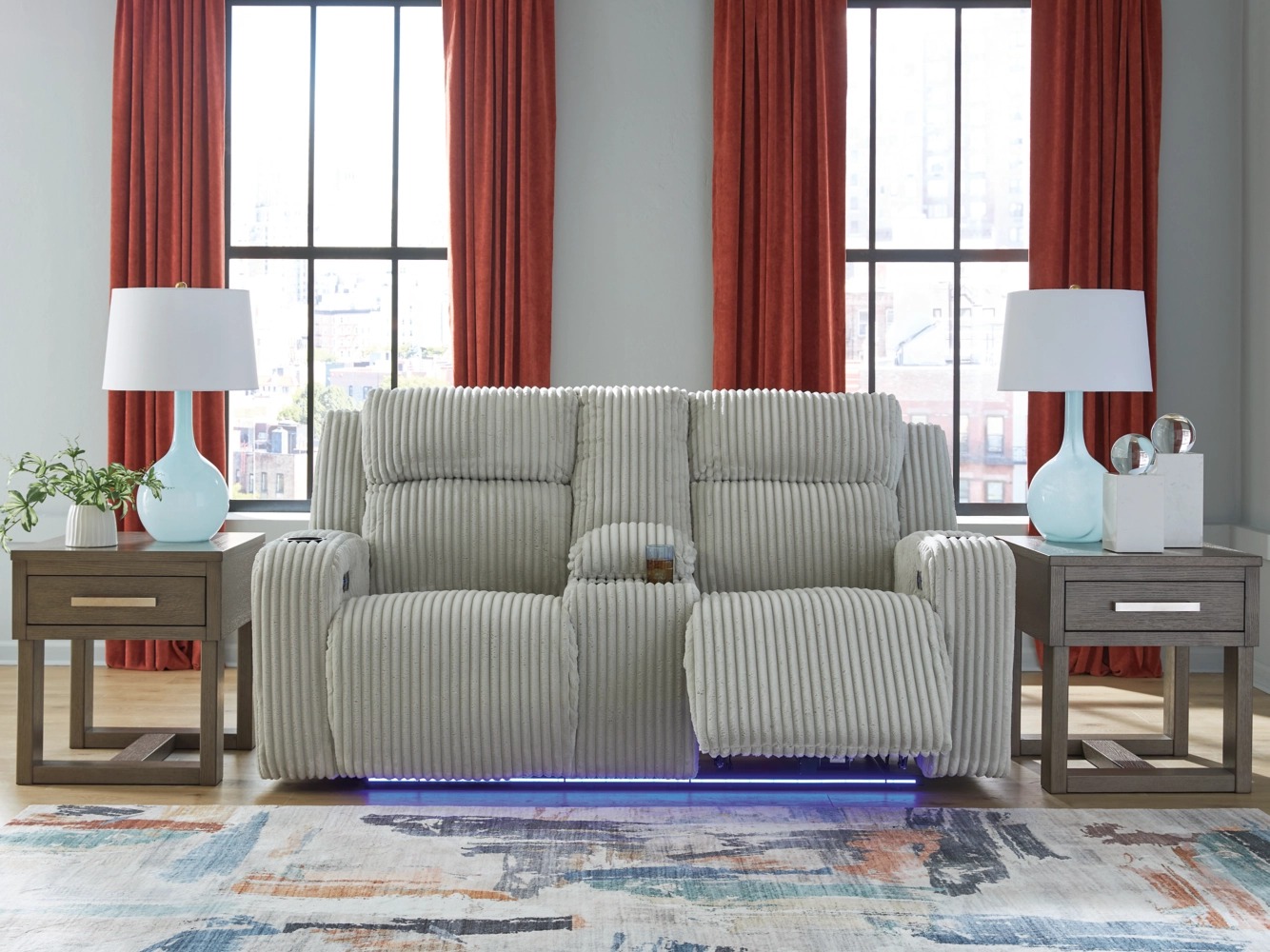 TwinBrooke Dual Power Reclining Sofa