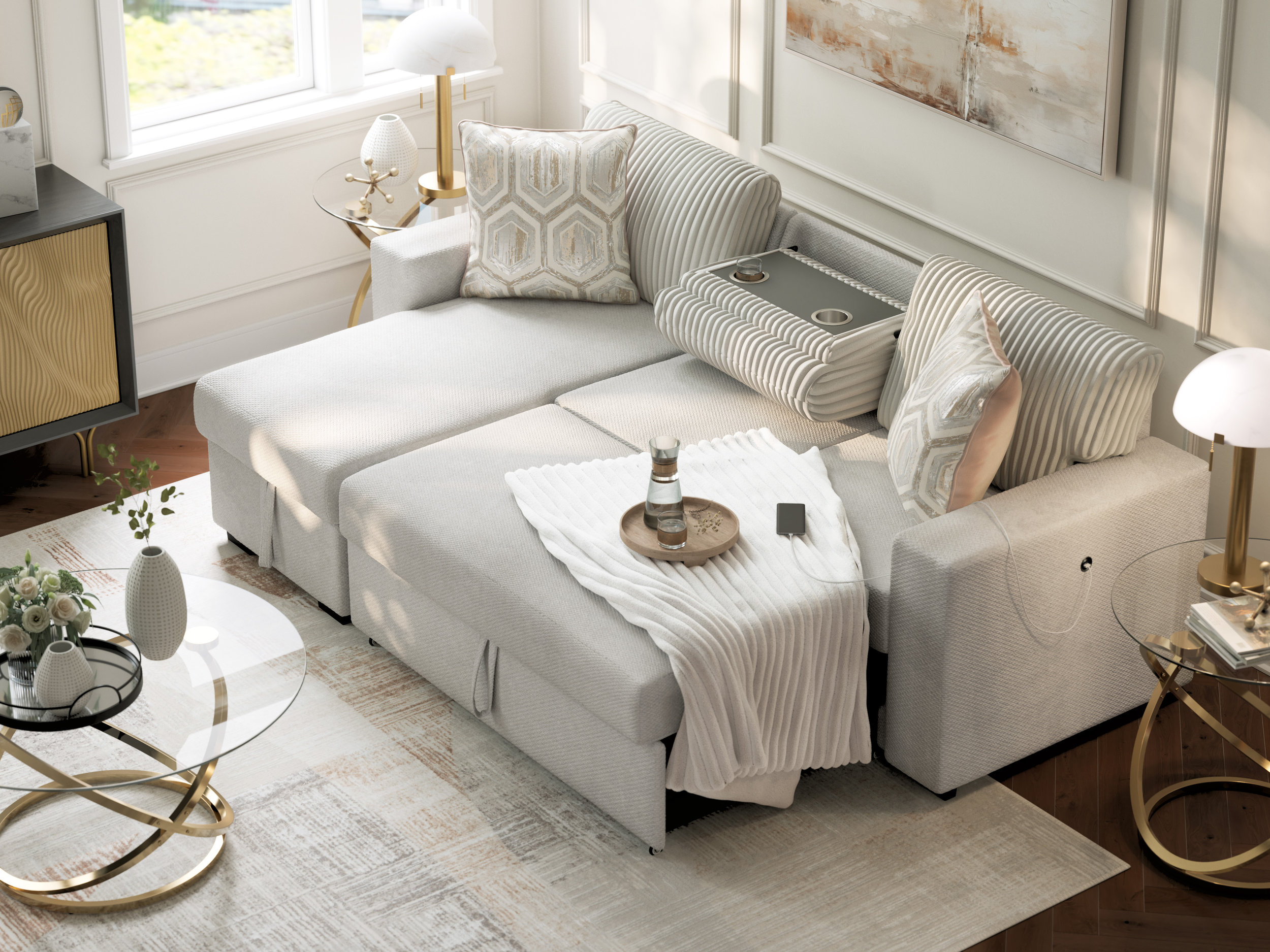 Chalcombe 2-Piece Sectional With Chaise