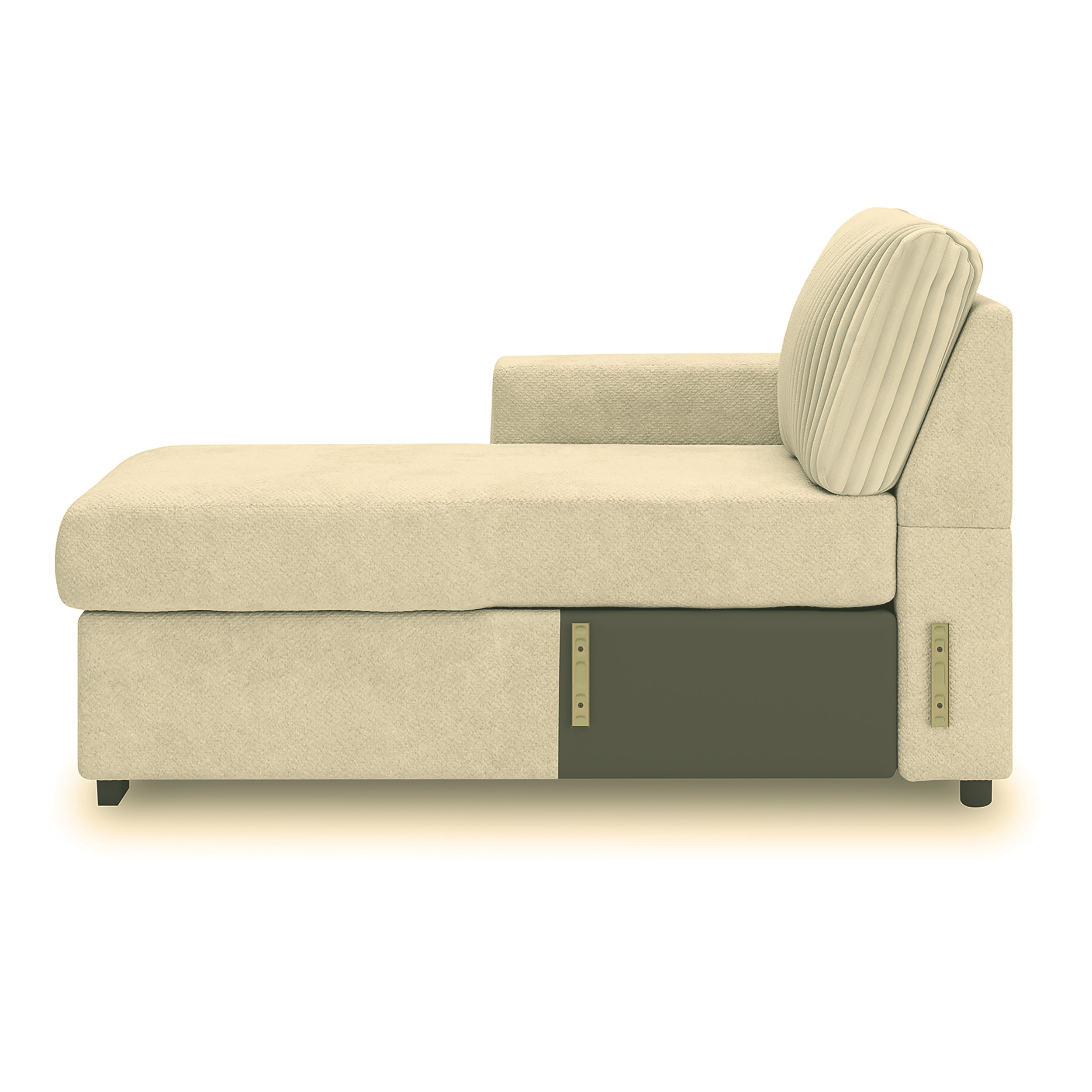2-Piece Sectional with Pop Up Sleeper