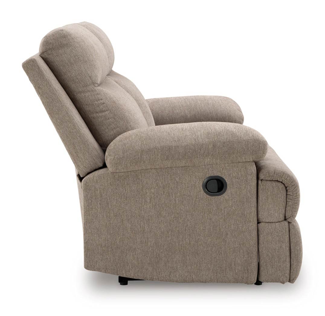 Side-Swipe Polyester Reclining Living Room Set