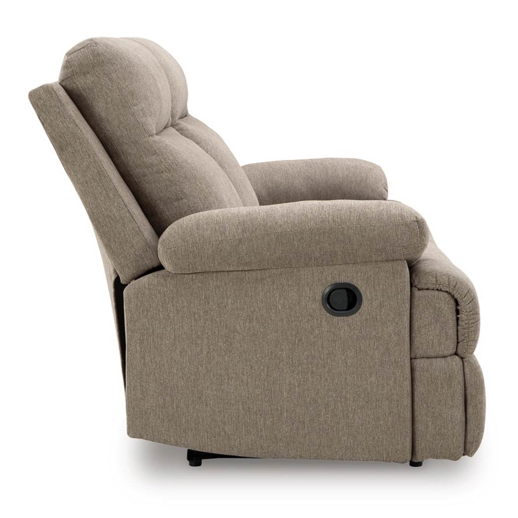 Side-Swipe Polyester Reclining Living Room Set