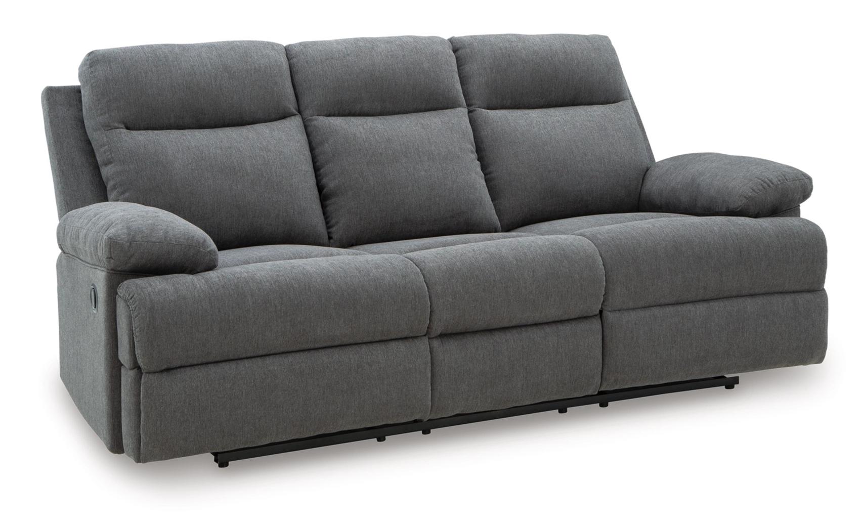 Side-Swipe Polyester Reclining Living Room Set
