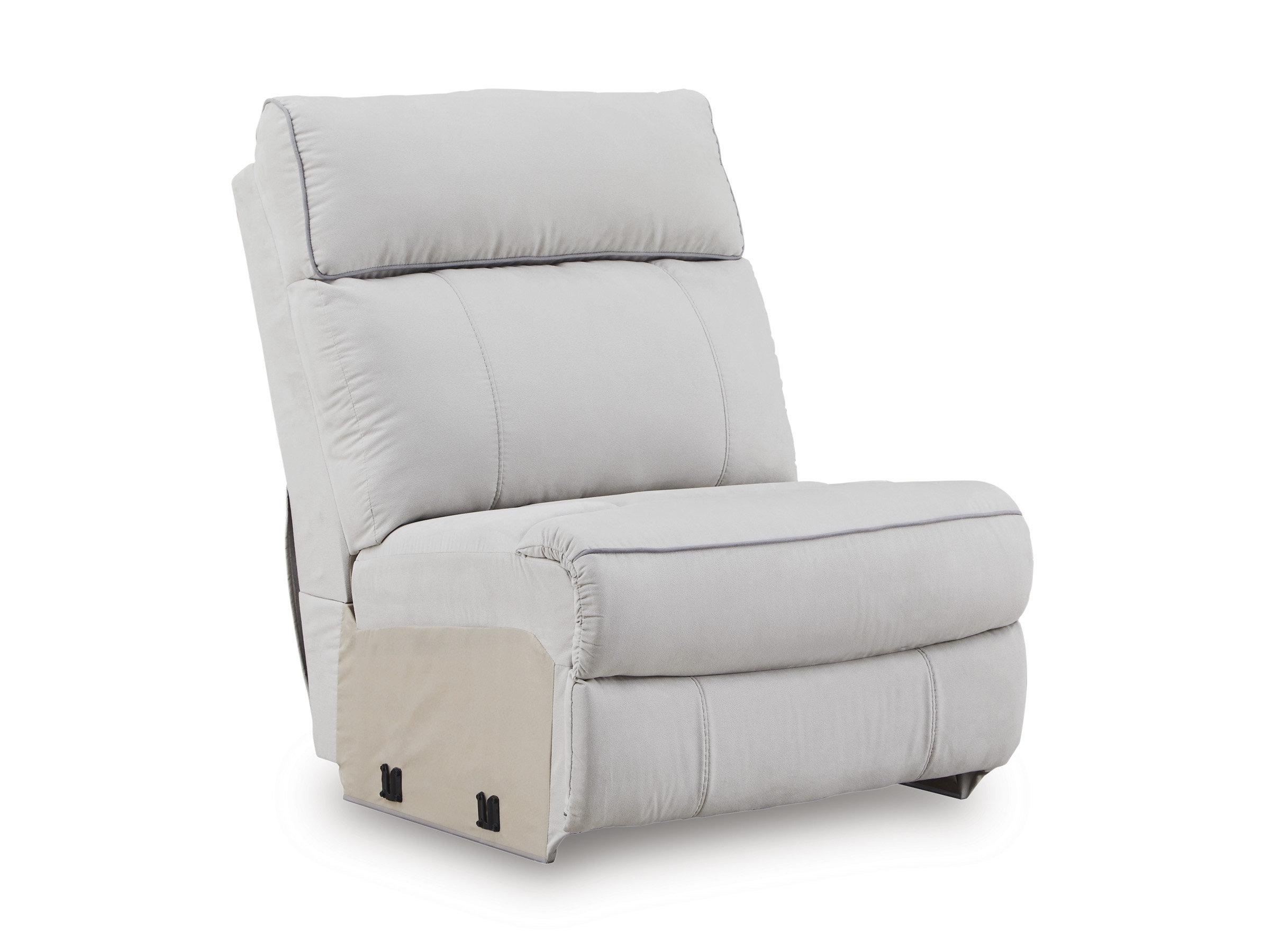 Social Pointe 3-Piece Polyester Modular Power Reclining Sofa
