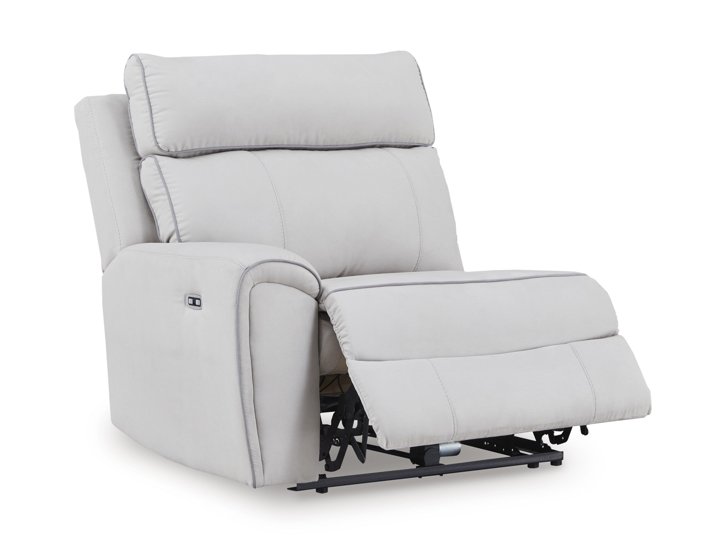 Social Pointe 2-Piece Polyester Modular Reclining Loveseat