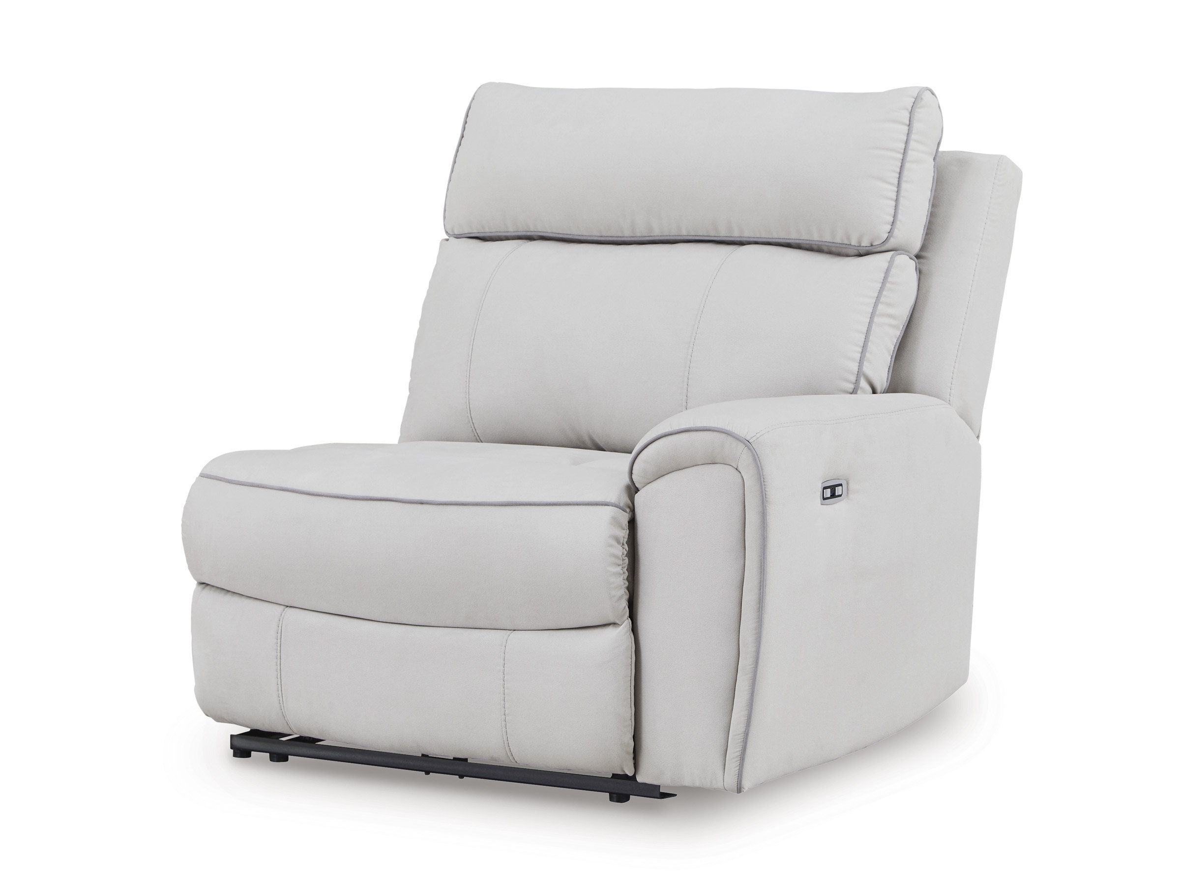 Social Pointe 3-Piece Polyester Modular Power Reclining Sofa