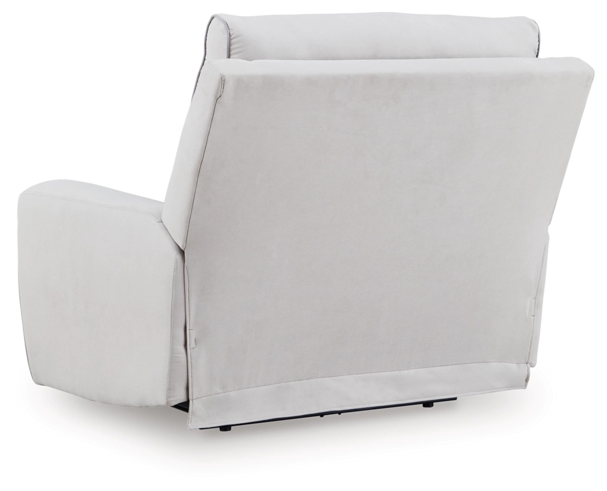 Social Pointe Polyester Power Recliner w/Adjustable Headrest