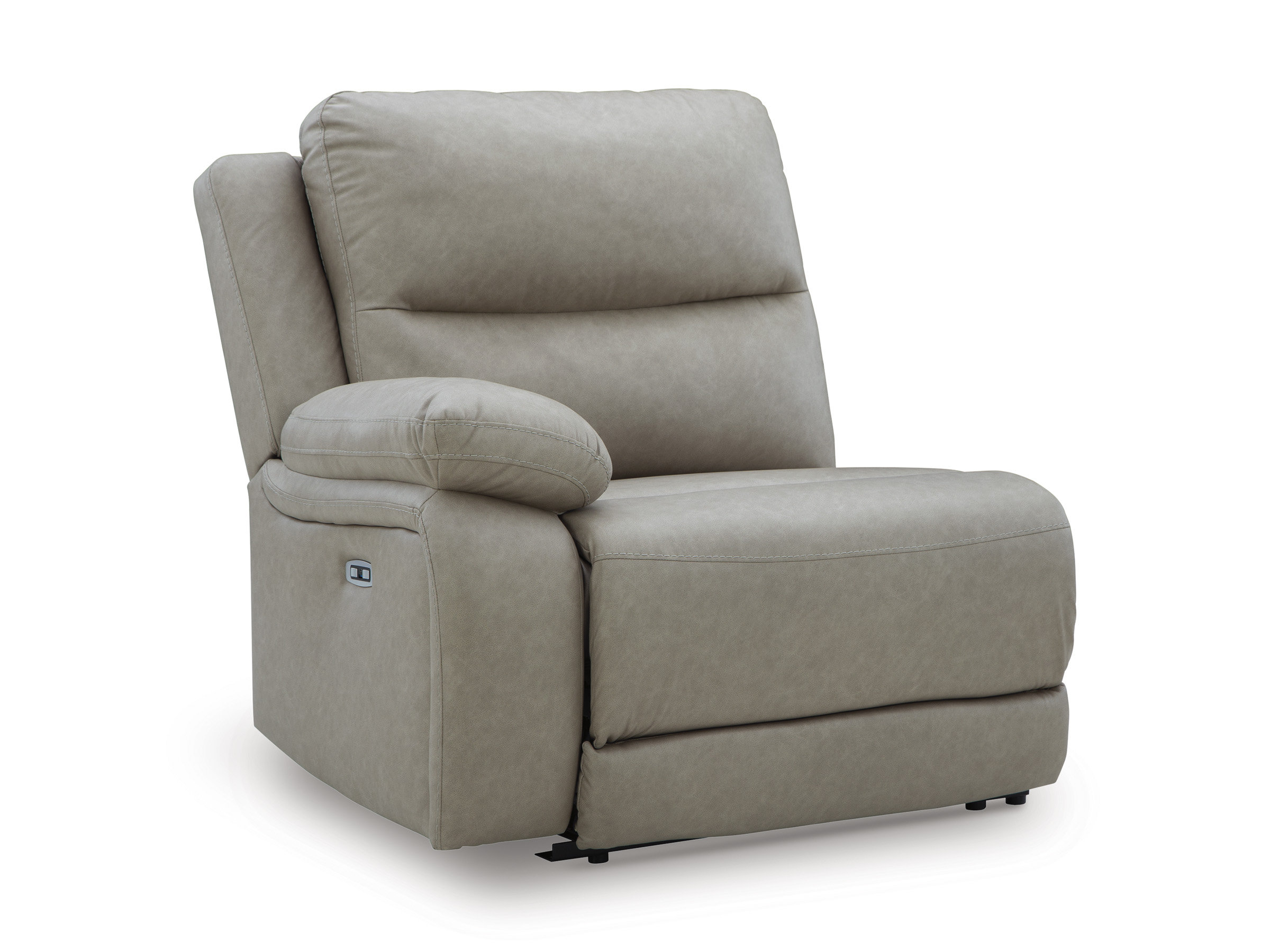 Narwhal Place 2-Piece Faux Leather Modular Power Reclining Loveseat