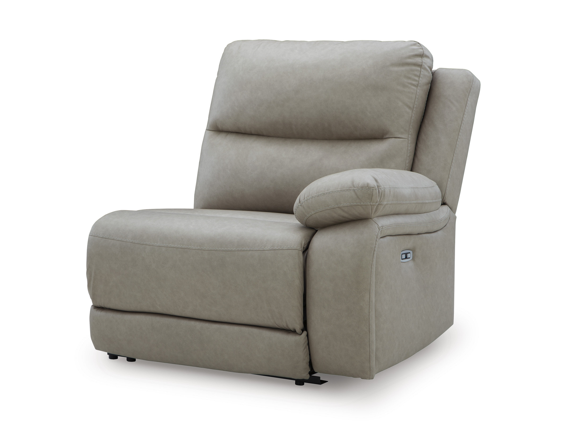 Narwhal Place 2-Piece Faux Leather Modular Power Reclining Loveseat