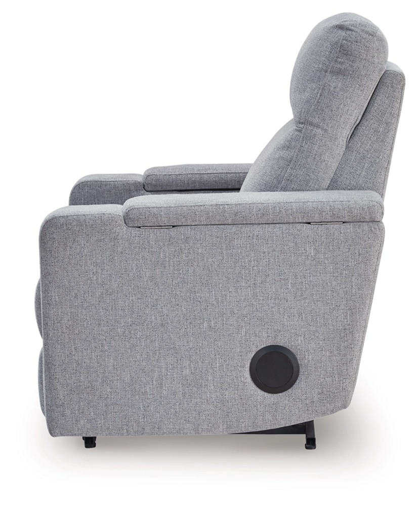 Pineland Polyester Glider Power Recliner w/Audio System