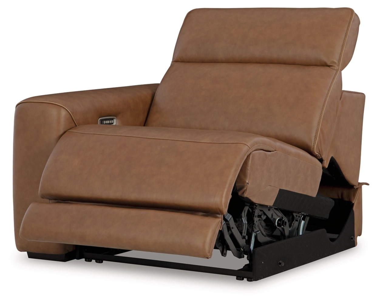 Magic Man Rally 3-Piece Leather Modular Power Reclining Sofa