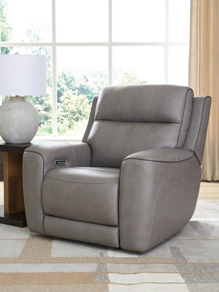 5Z-Comfort Leather/PVC Power Reclining Living Room Set