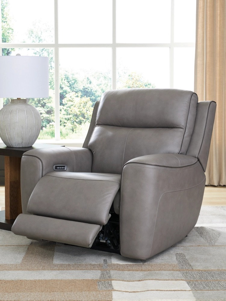5Z-Comfort Leather/PVC Power Reclining Living Room Set