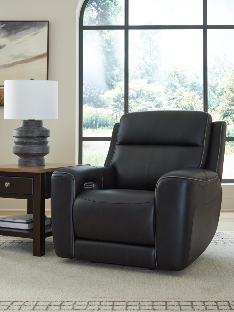 5Z-Comfort Leather/PVC Power Reclining Living Room Set