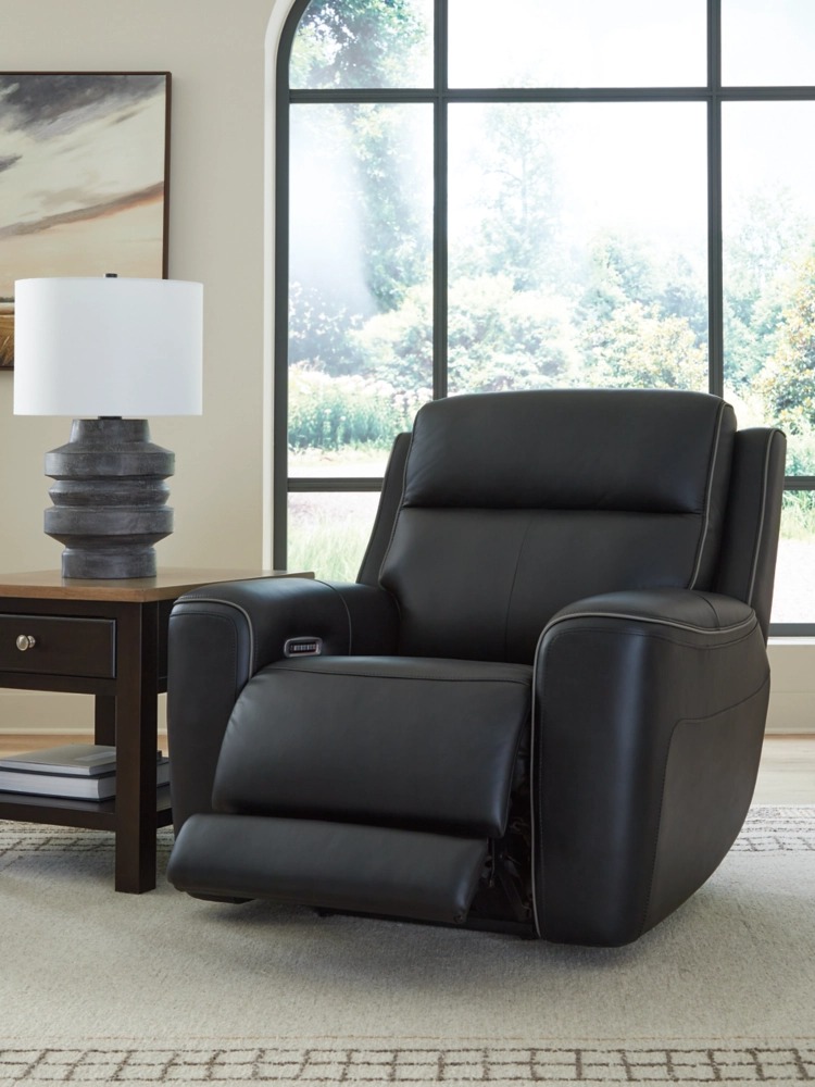 5Z-Comfort Leather/PVC Power Reclining Living Room Set