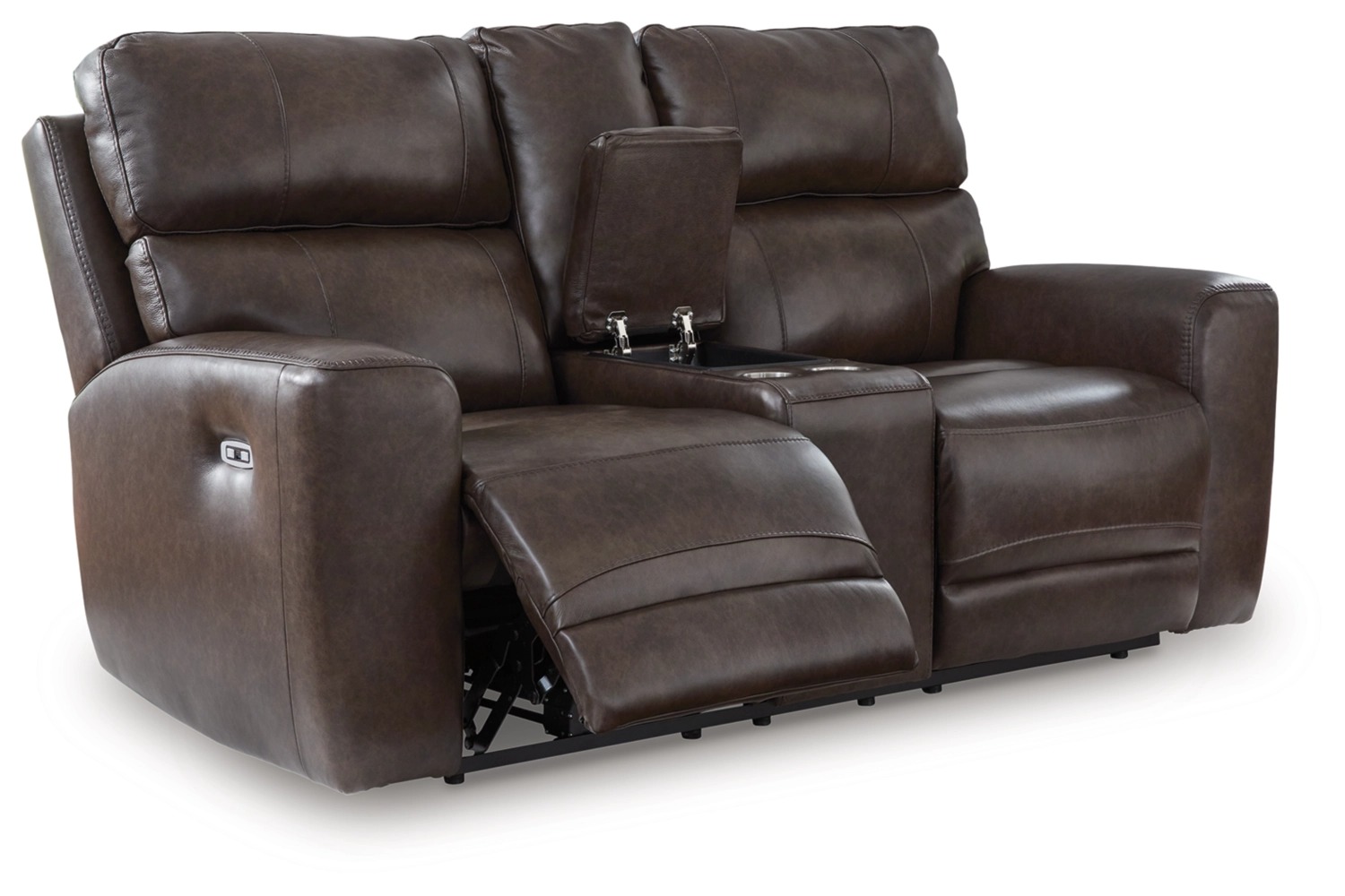 Crossplex Leather/PVC Power Reclining Living Set
