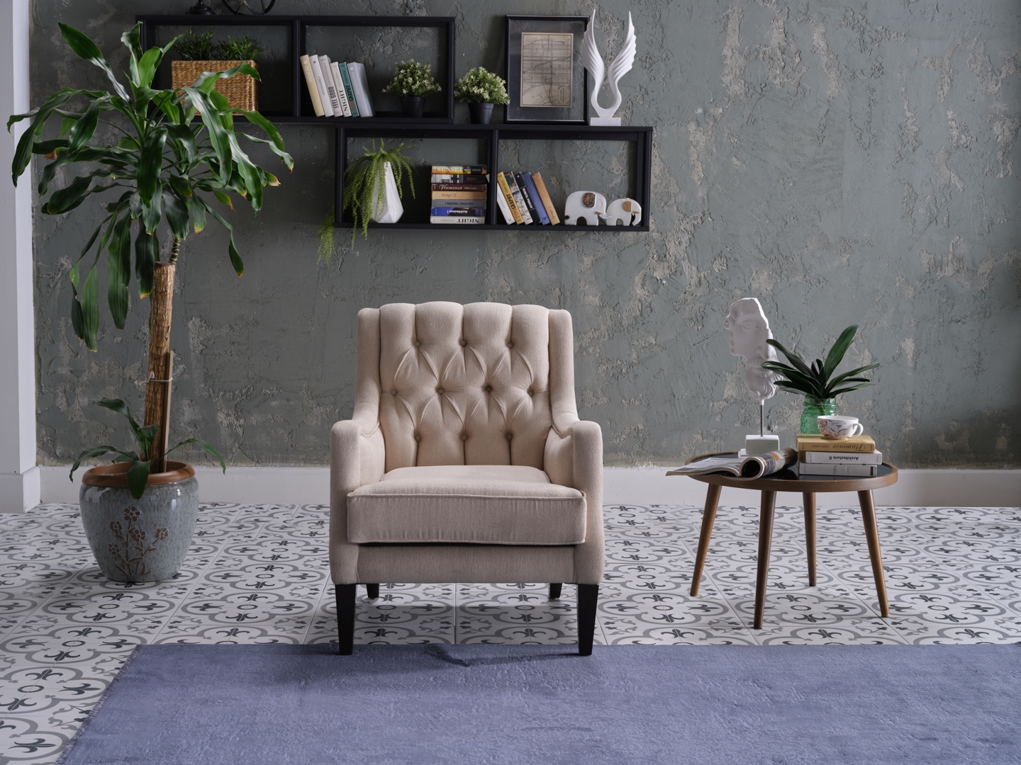 Pearle Fabric Accent Armchair