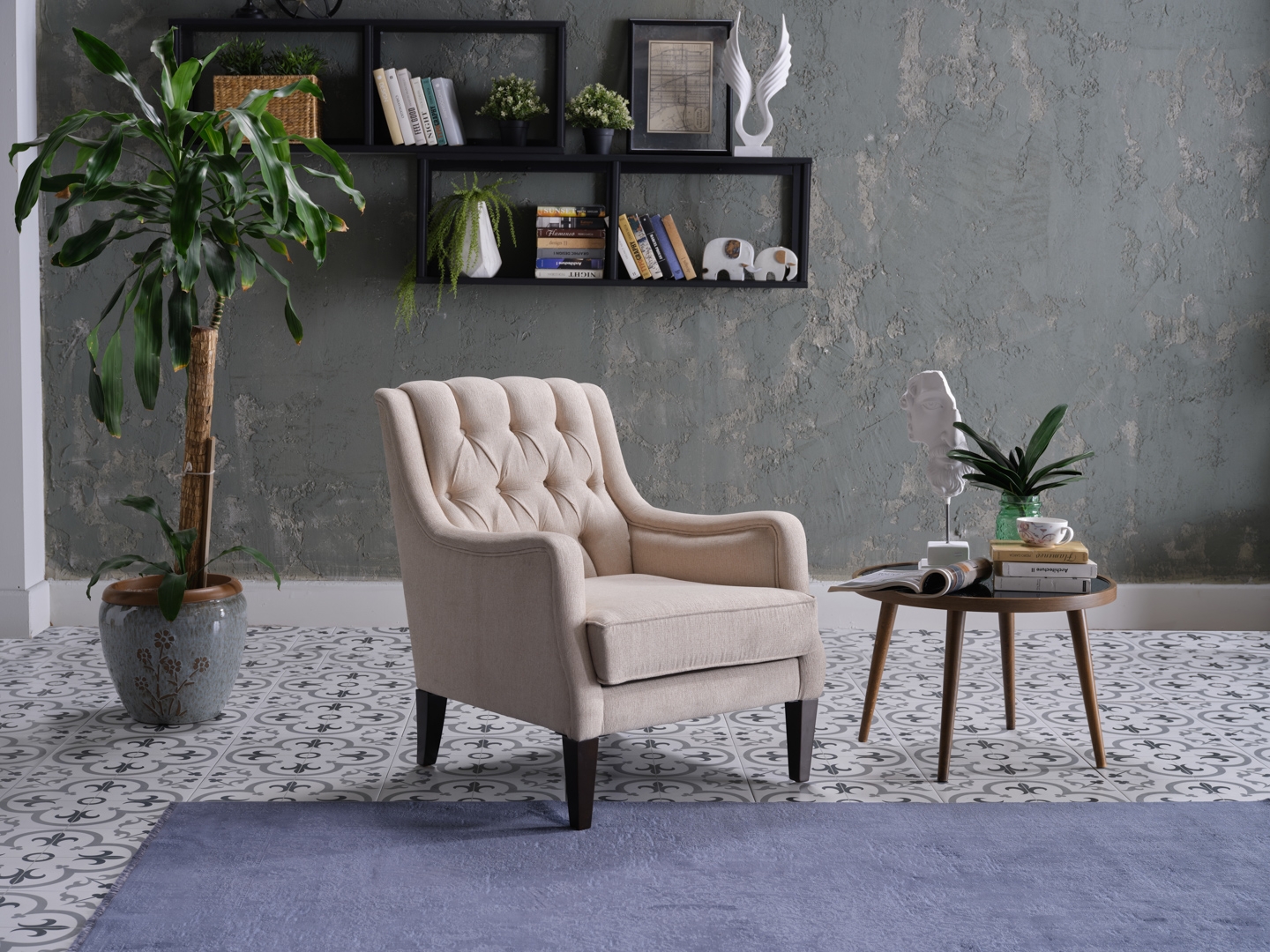 Pearle Fabric Accent Armchair