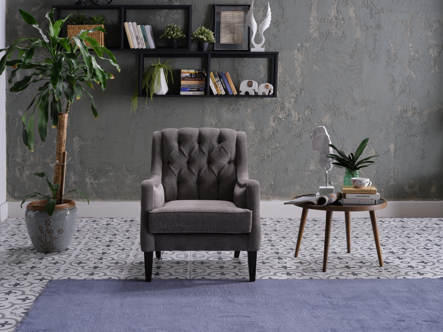 Pearle Fabric Accent Armchair