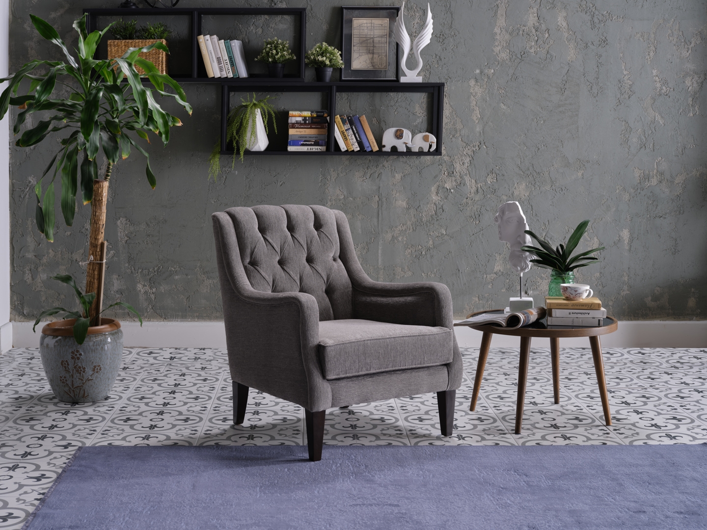 Pearle Fabric Accent Armchair