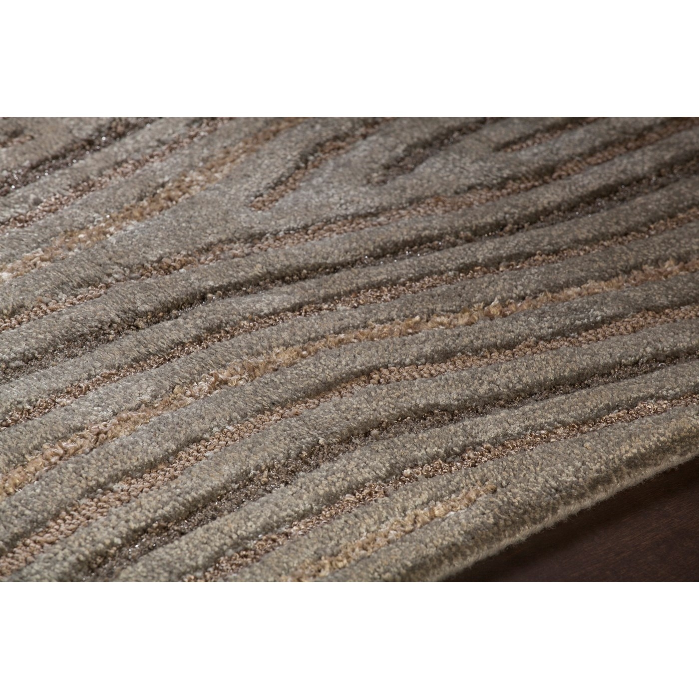 Penelope Wool/Polyester Rectangular Handmade Rug