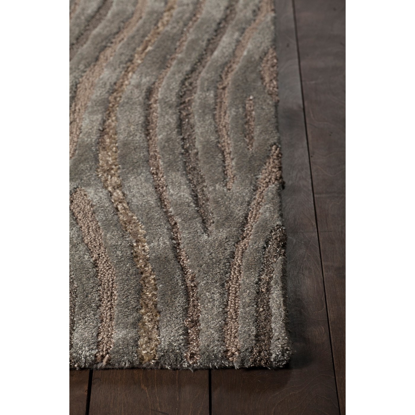 Penelope Wool/Polyester Rectangular Handmade Rug, 7'9" x 10'6"