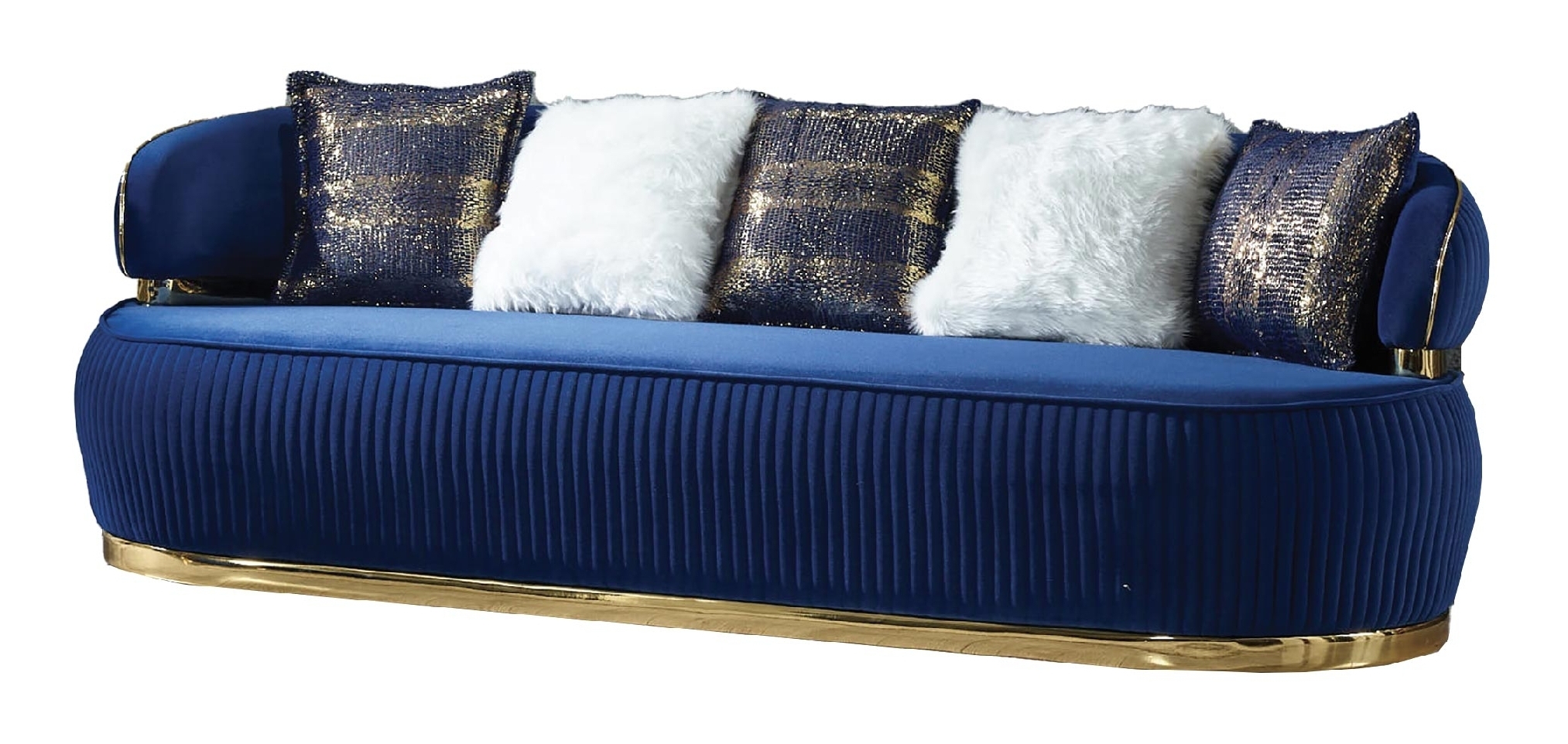 Pera Velvet Living Room Set
