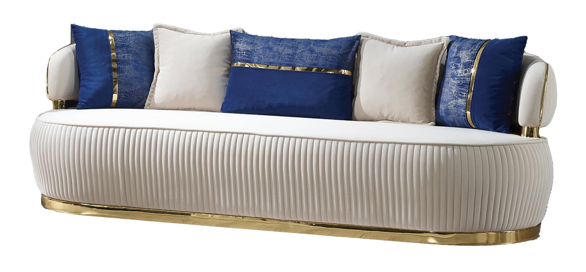 Pera Velvet Living Room Set