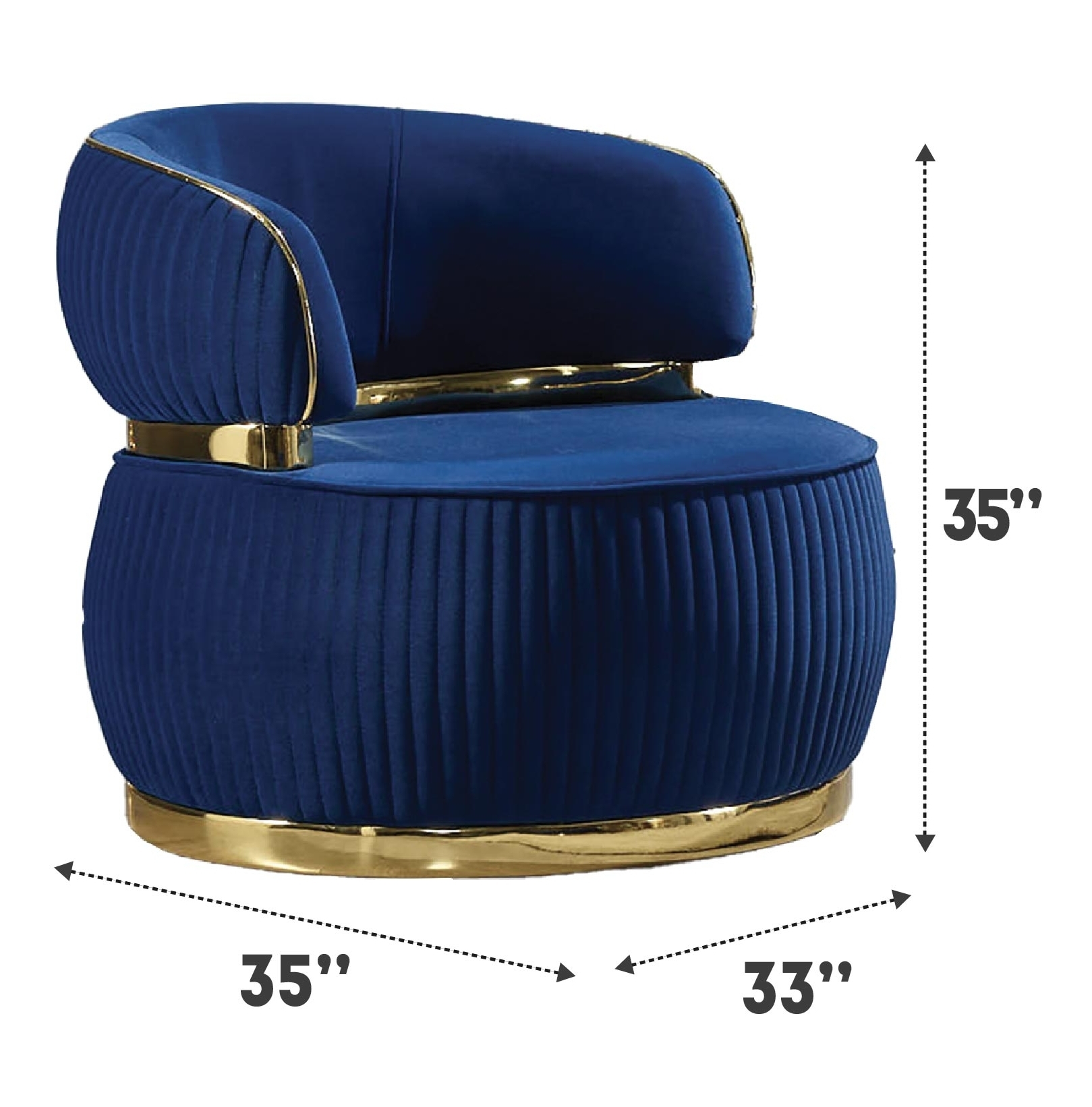 Pera Velvet Armchair
