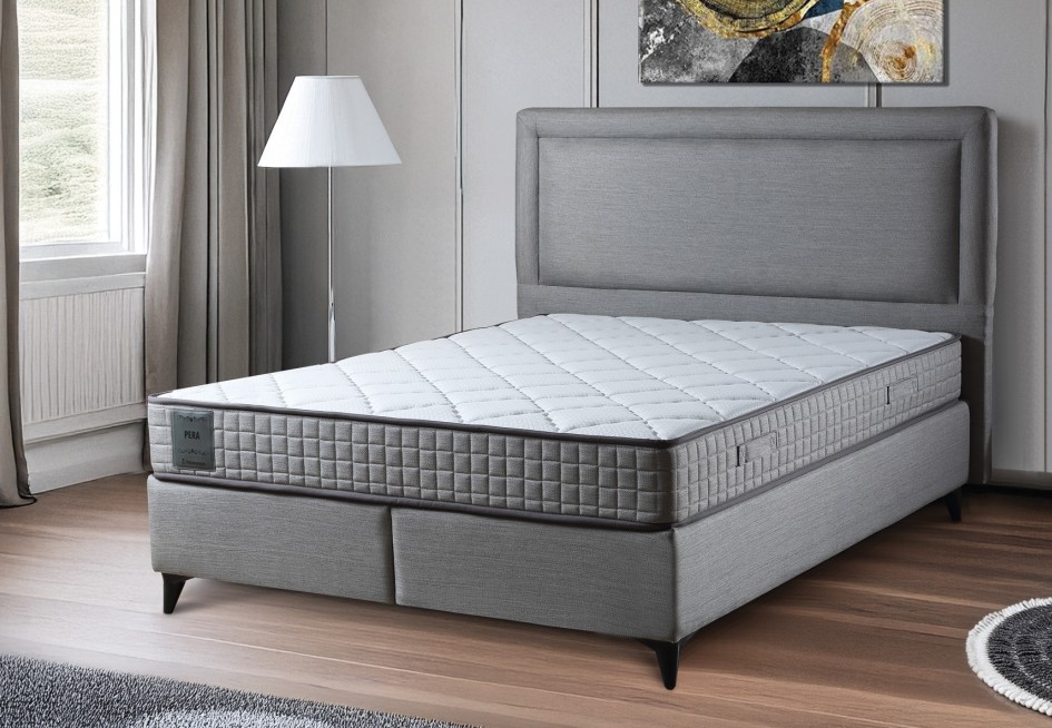 Pera Fabric Hybrid Firm Queen Size Mattress