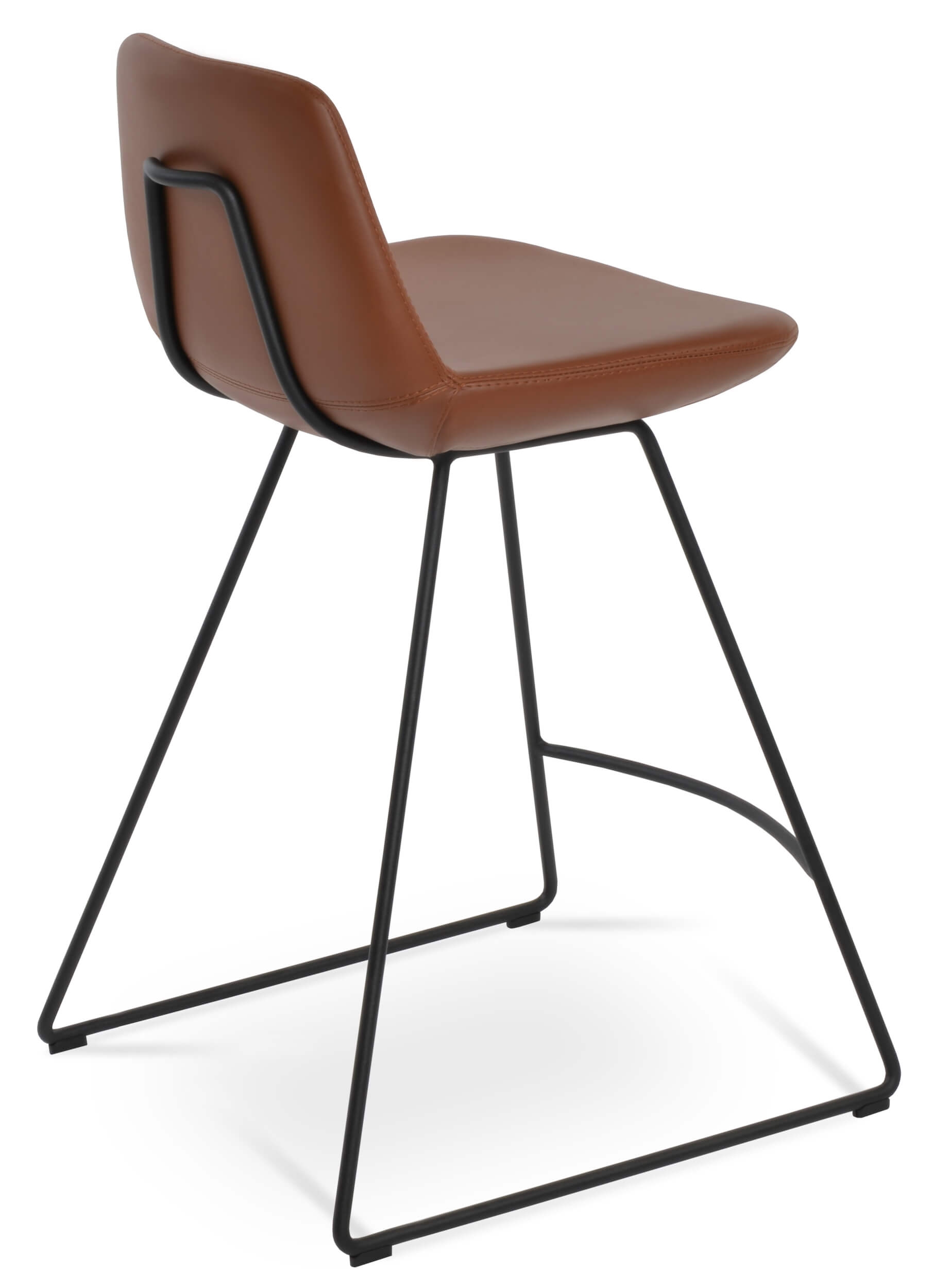 Pera Wire Handle Back Counter Stool