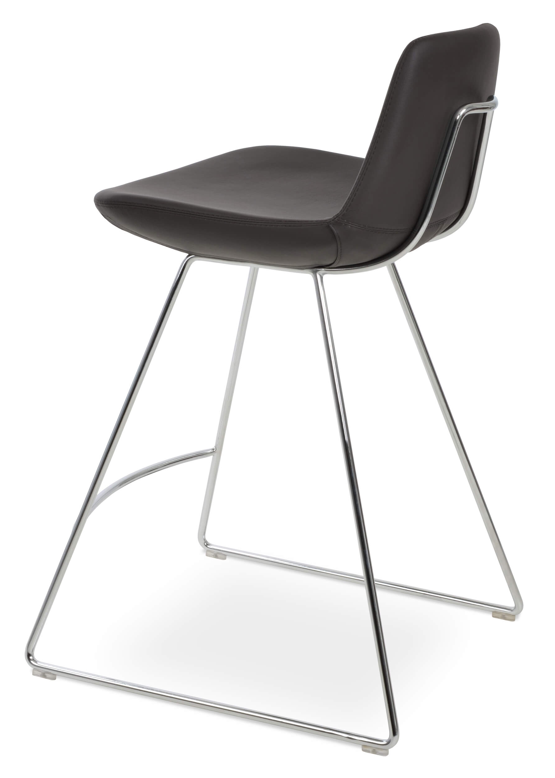 Pera Wire Handle Back Counter Stool