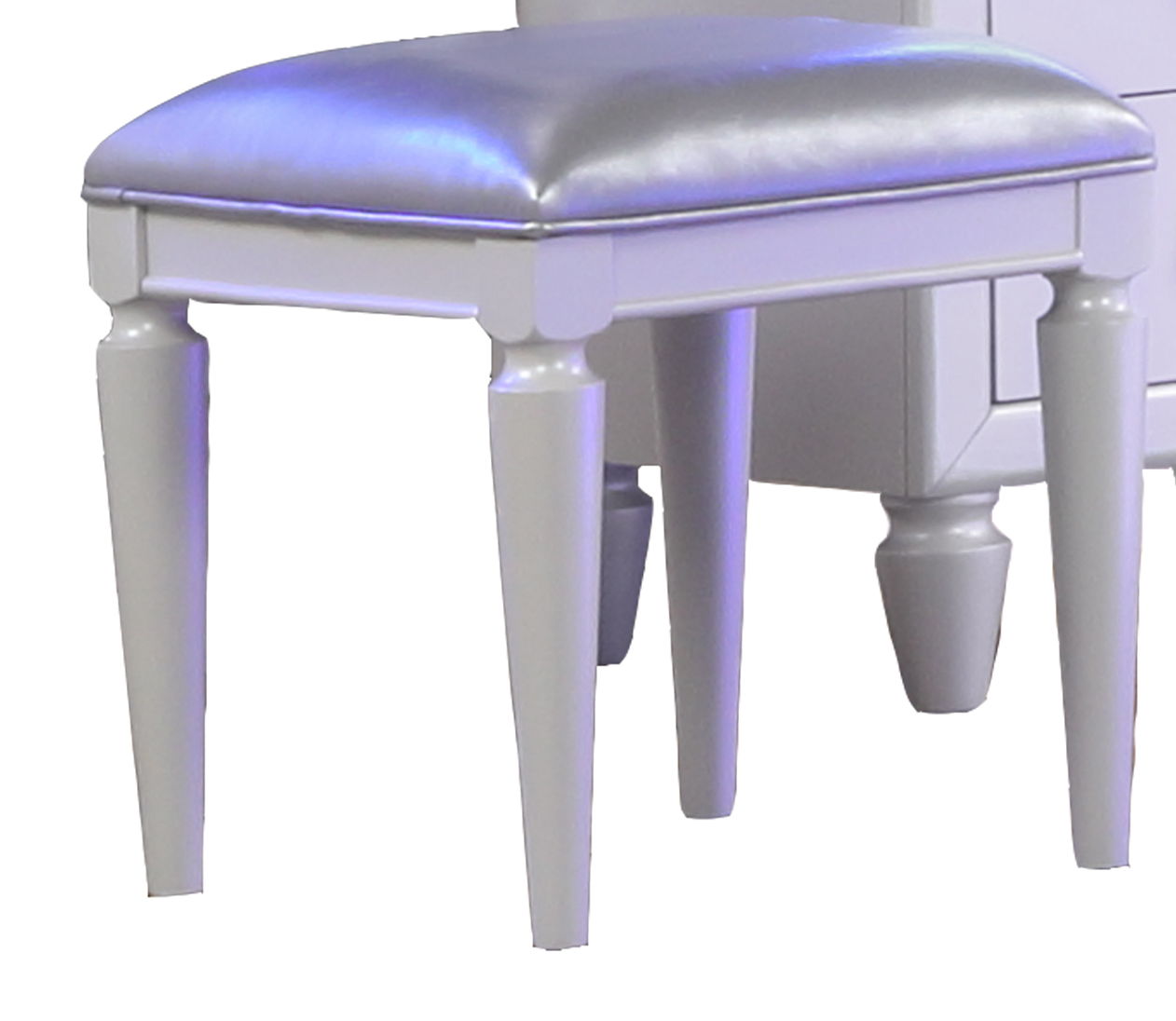Perla 6-Drawer Wood Veneer Vanity with LED Lighting