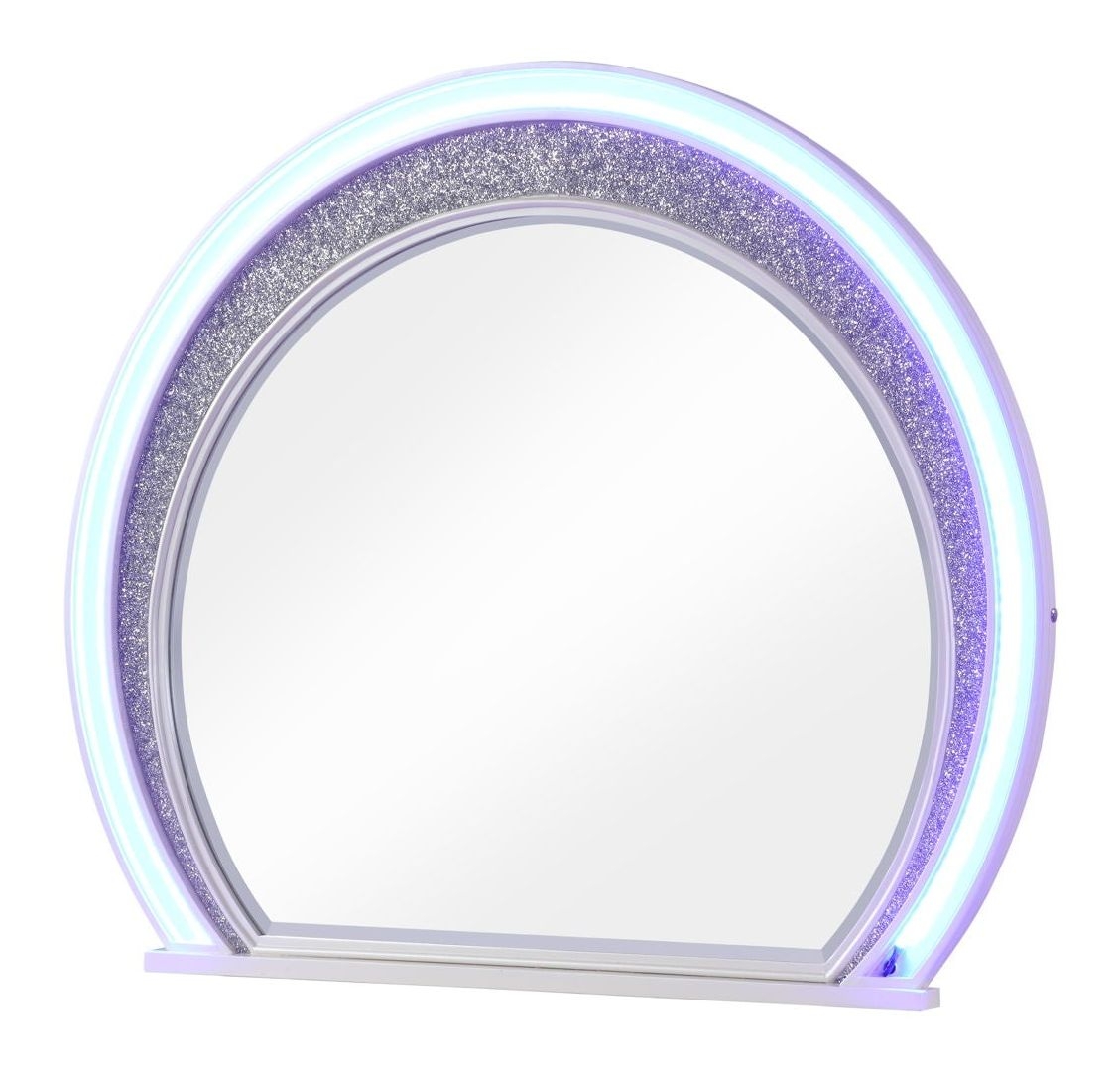 Jorah Mirror Milky White