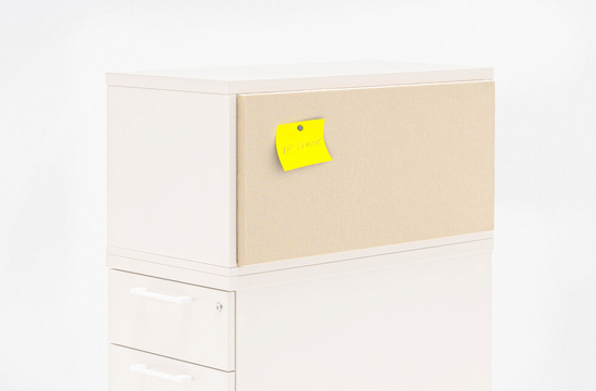 Standard Office Lockable Mobile Pedestal w/File Drawer & Pencil Tray