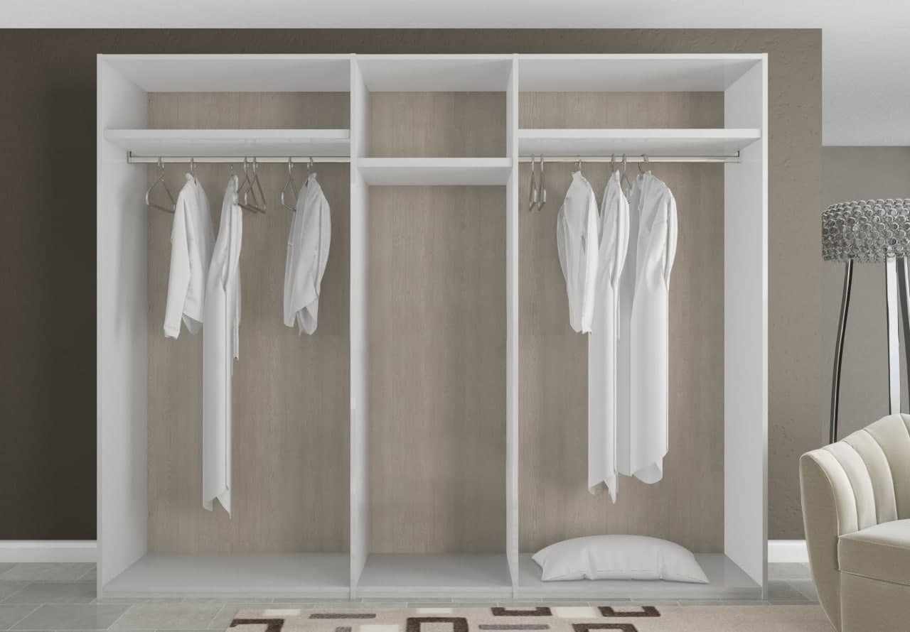Prestige ESF Wood Wardrobe w/5 Doors