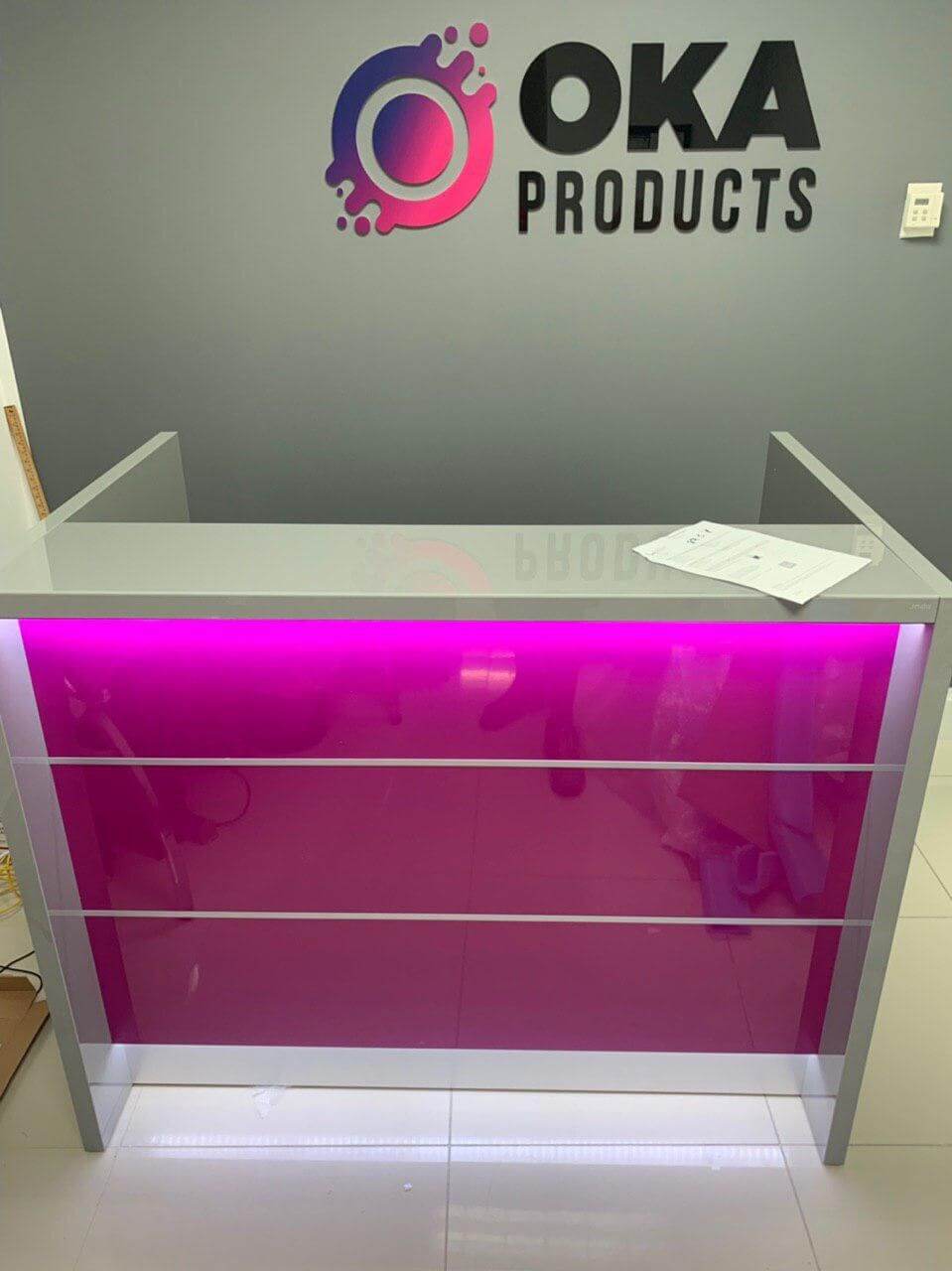 VALDE Customizable Reception Desk by MDD Office Furniture