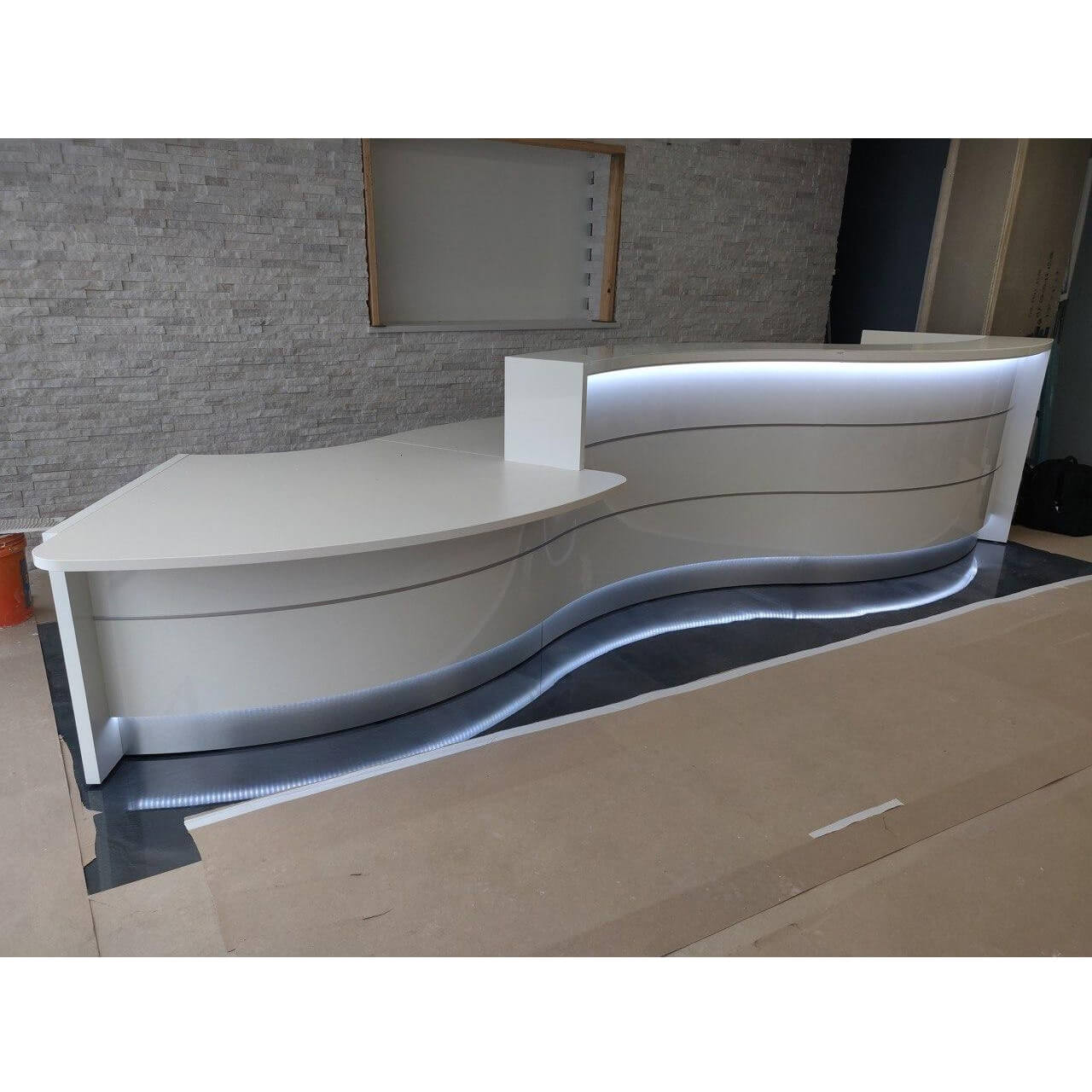 VALDE Customizable Reception Desk by MDD Office Furniture