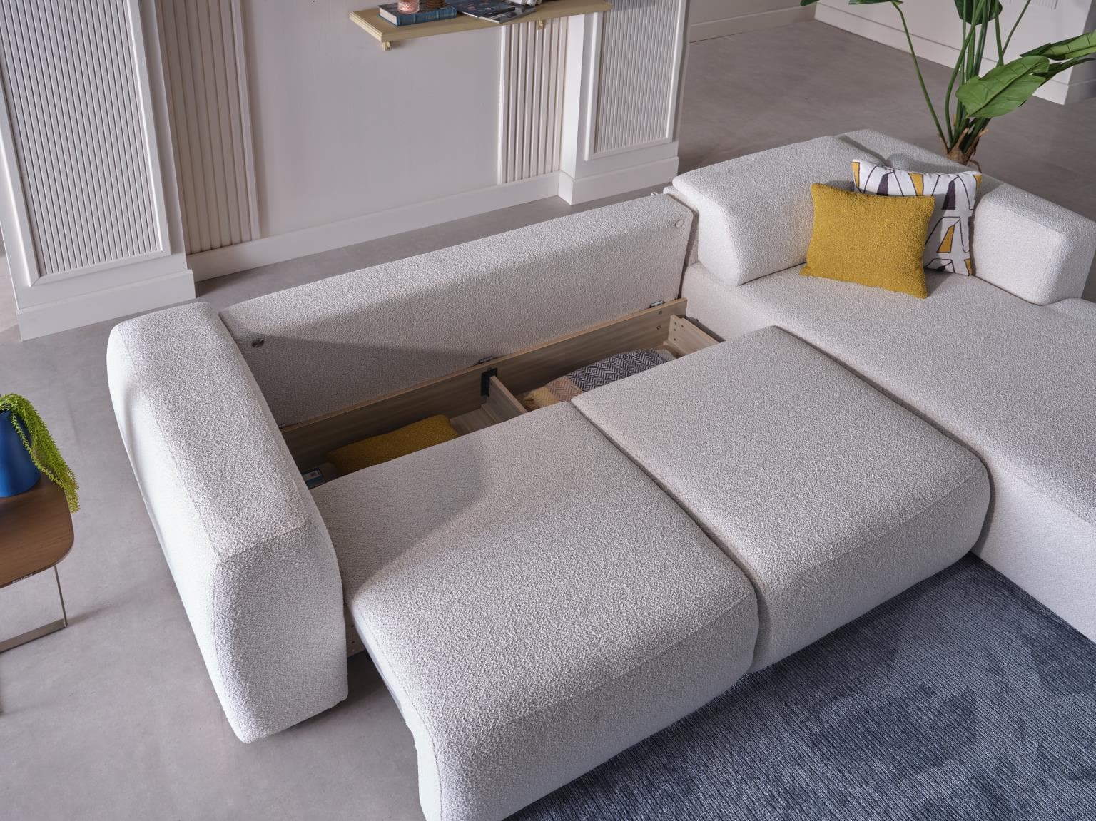 Bellona Picasso Convertible Sectional Sleeper Sofa RAF