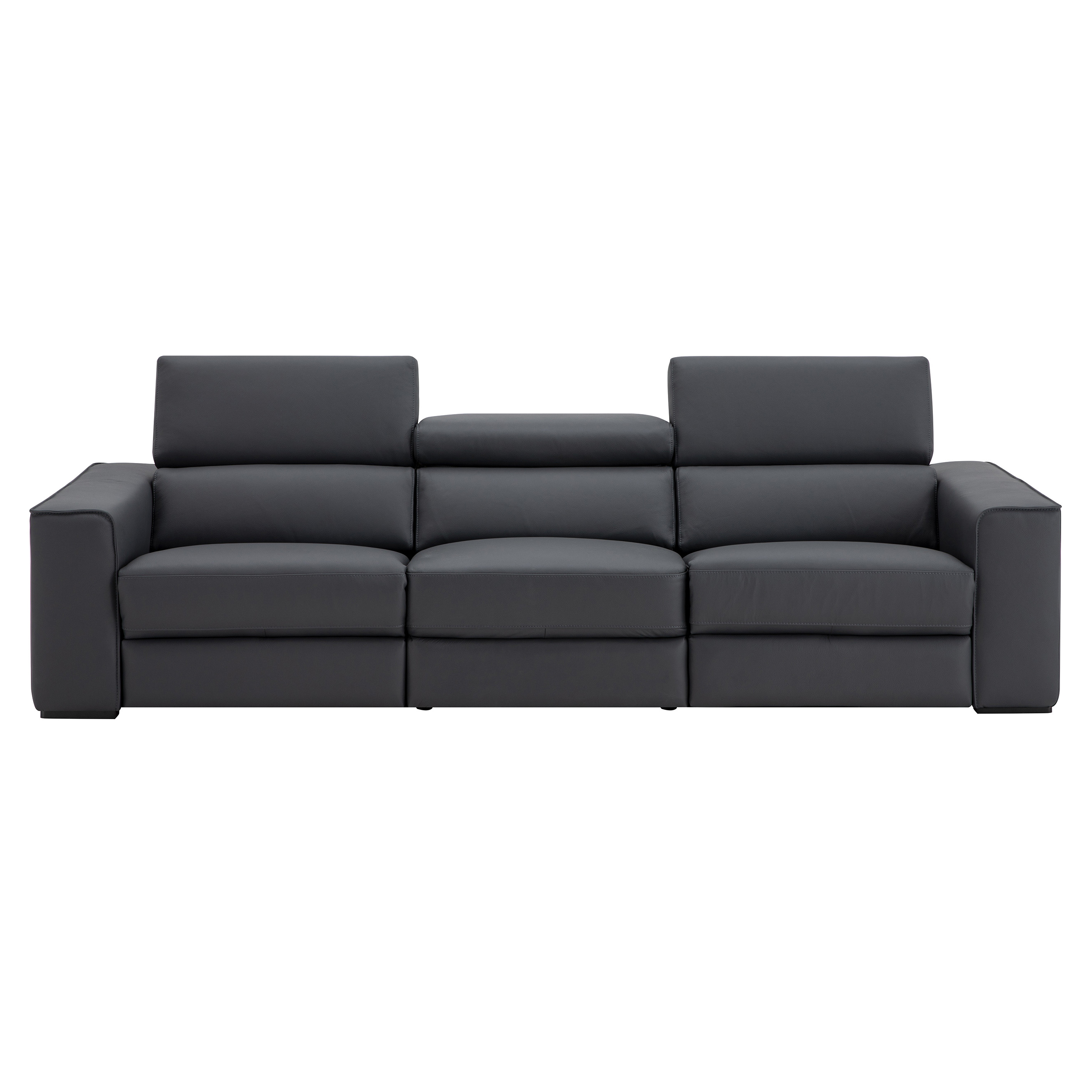 Picasso Leather Loveseat 