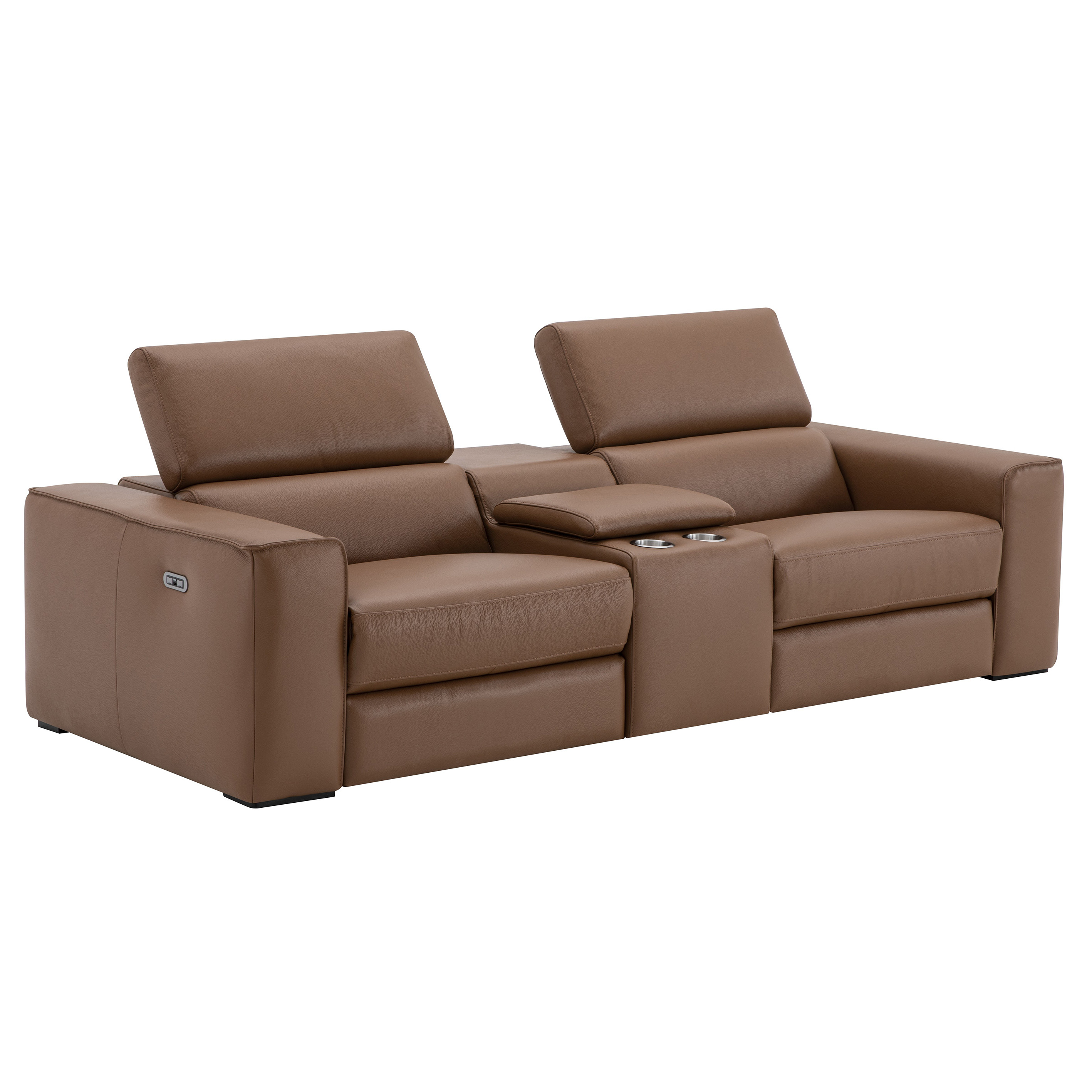 Picasso Caramel Leather Motion Living Room