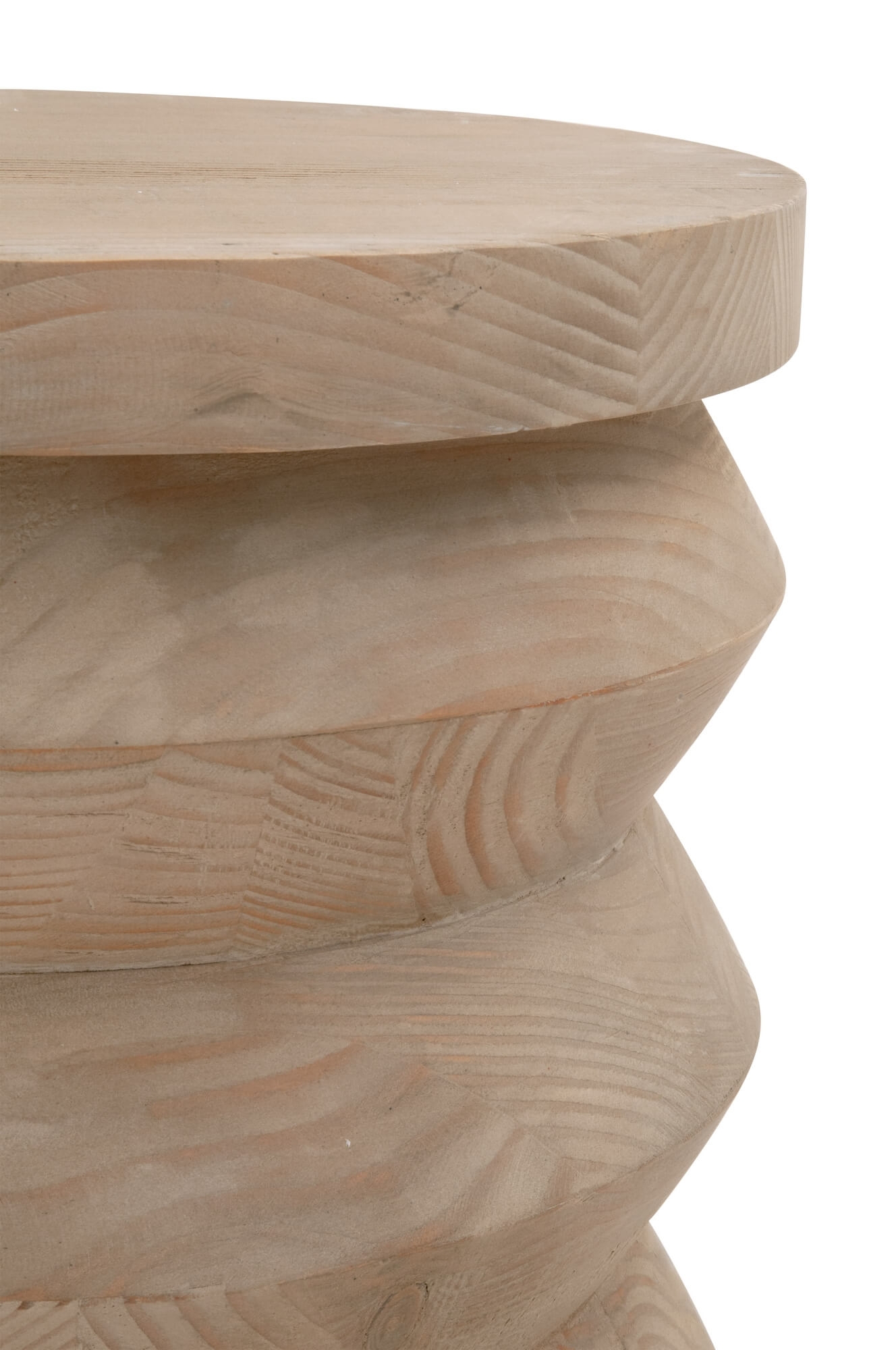 Pier Wood Round Accent Table