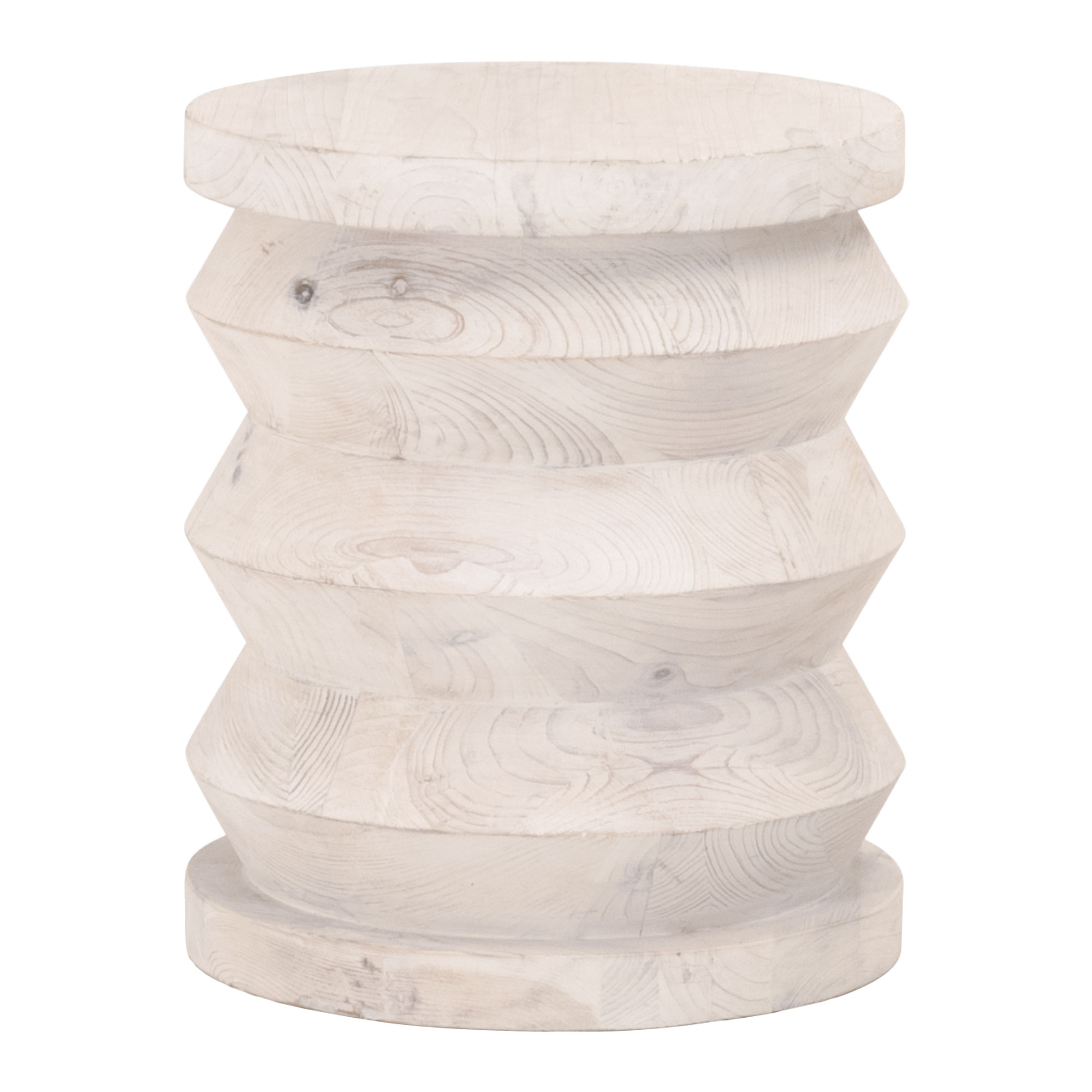 Pier Wood Round Accent Table