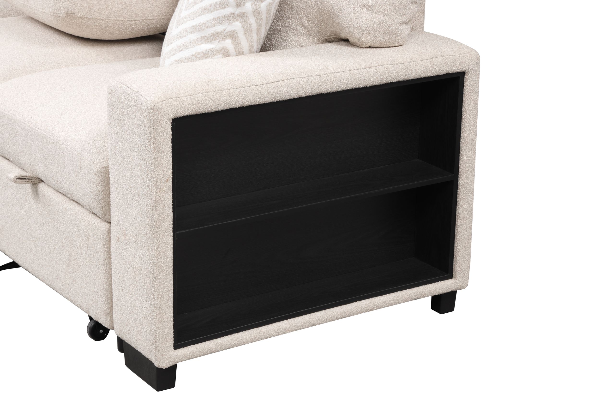 Pinto Reversible Sleeper Sectional with Storage